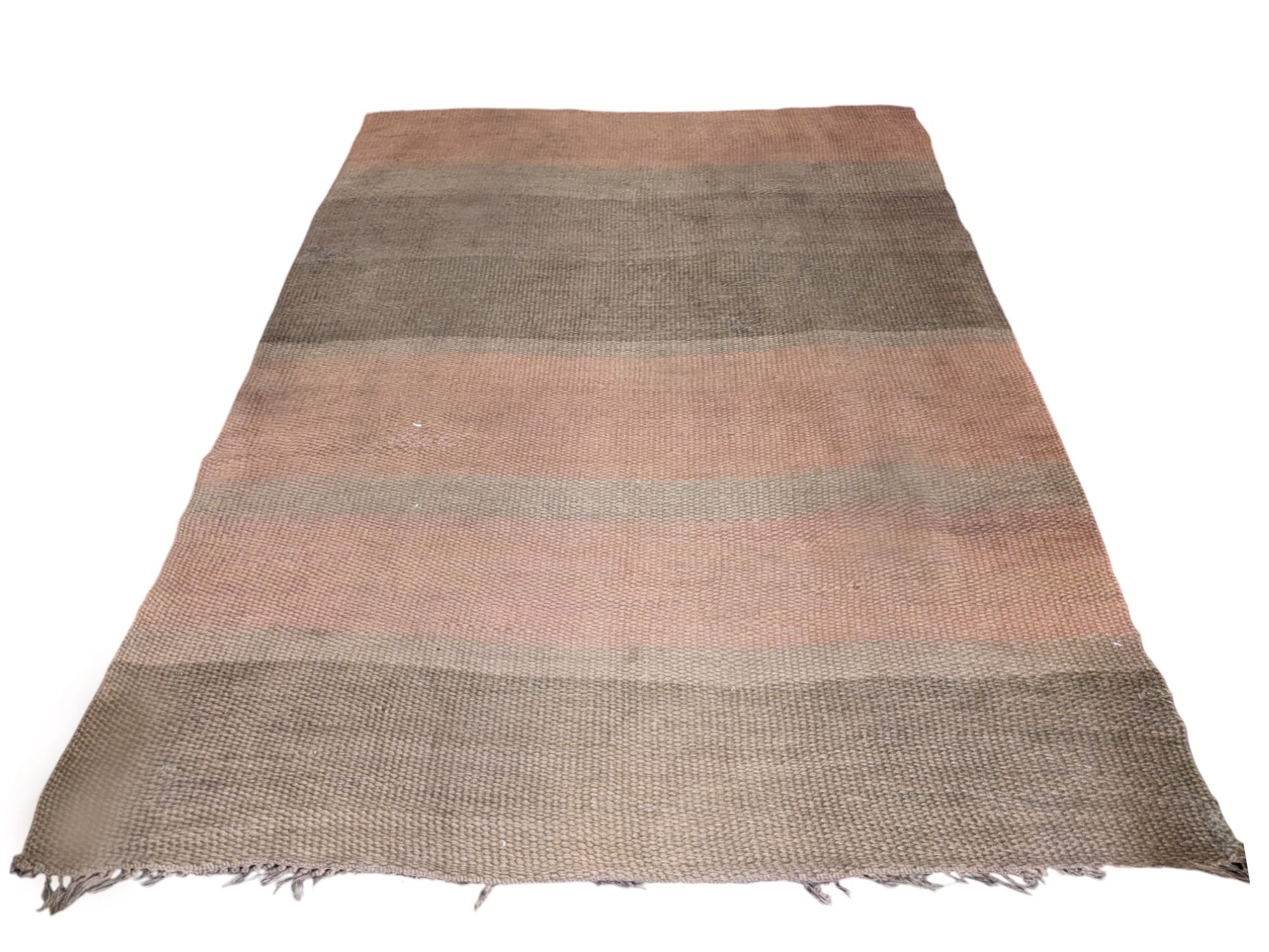 Flatweave Natural Jute Rug - 277 × 156 cm