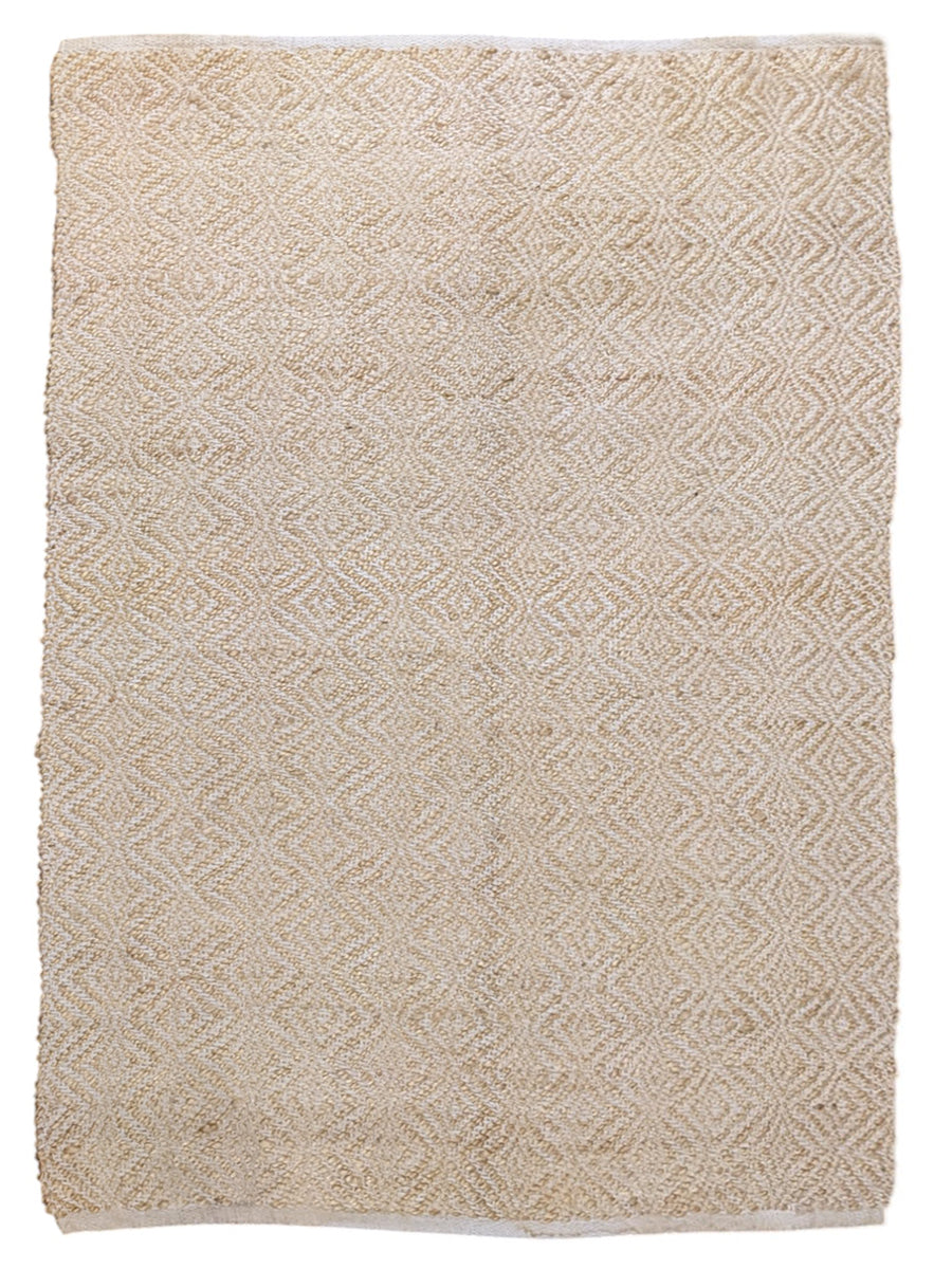 Loop Natural Jute Rug - 189 × 126 cm