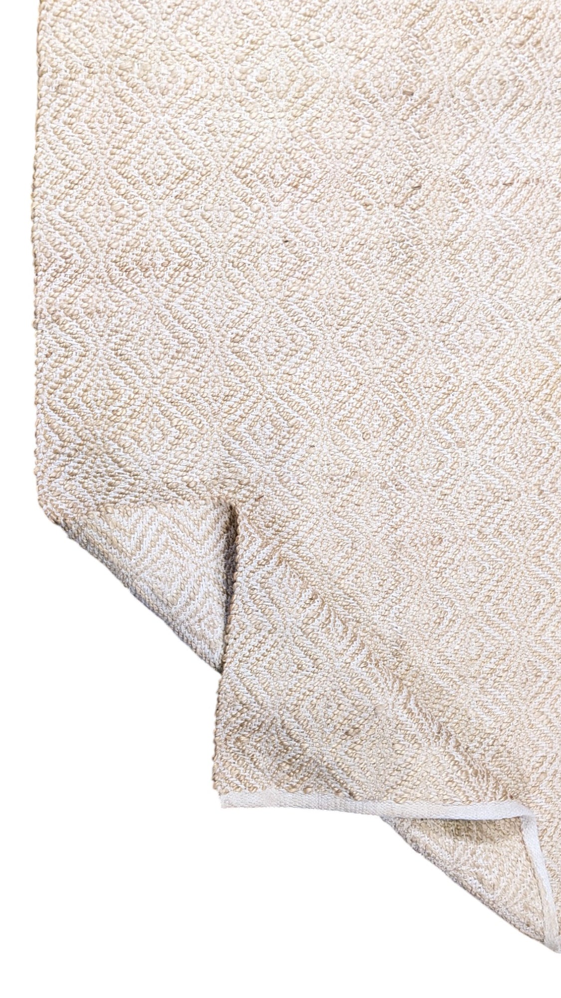 Loop Natural Jute Rug - 189 × 126 cm