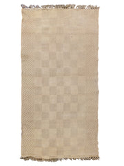 Flatweave Natural Jute Rug - 244 × 119 cm