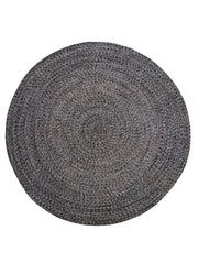 Braided Overdyed Jute Rug - 180 x 180 cm