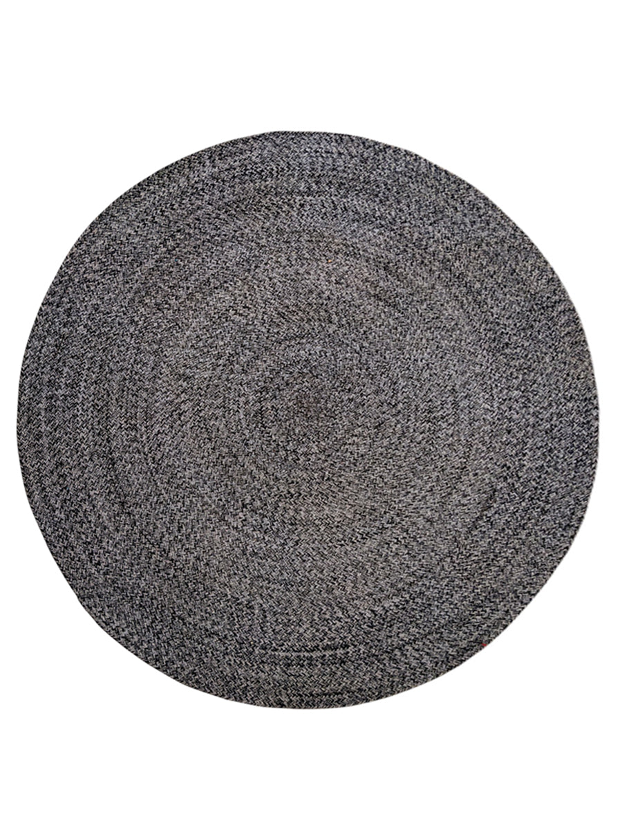 Braided Overdyed Jute Rug - 180 x 180 cm
