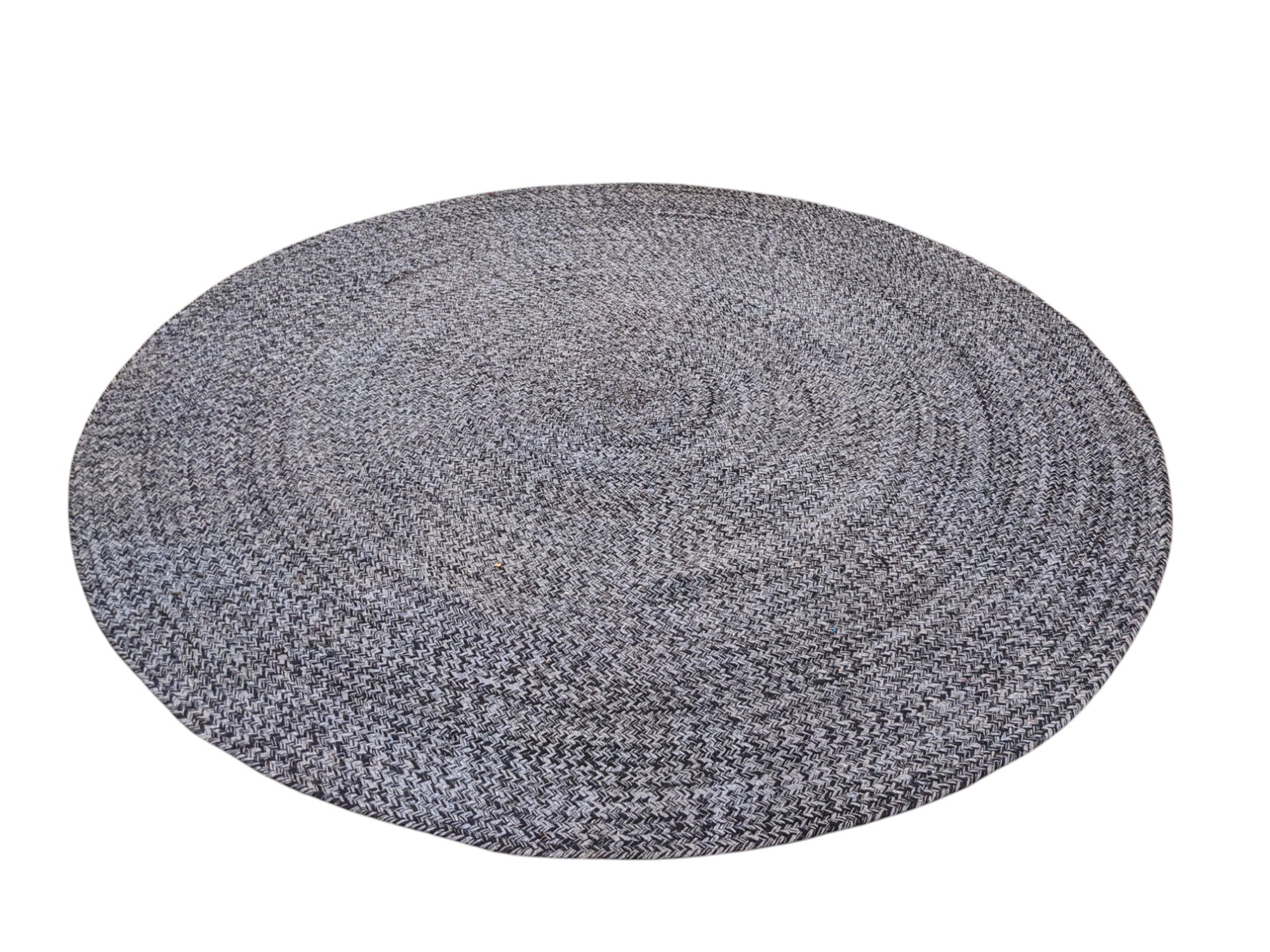 Braided Overdyed Jute Rug - 180 x 180 cm