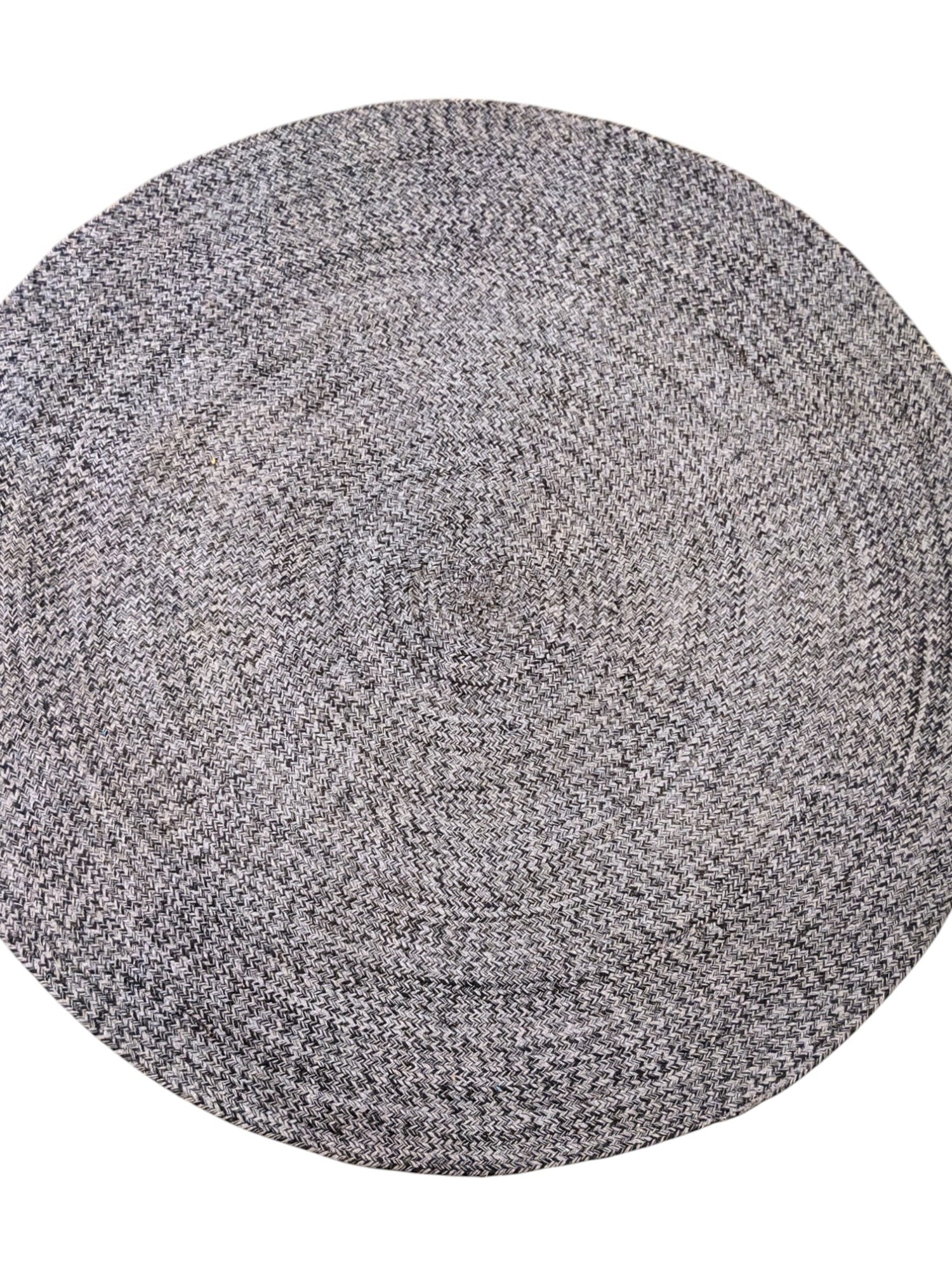 Braided Overdyed Jute Rug - 180 x 180 cm