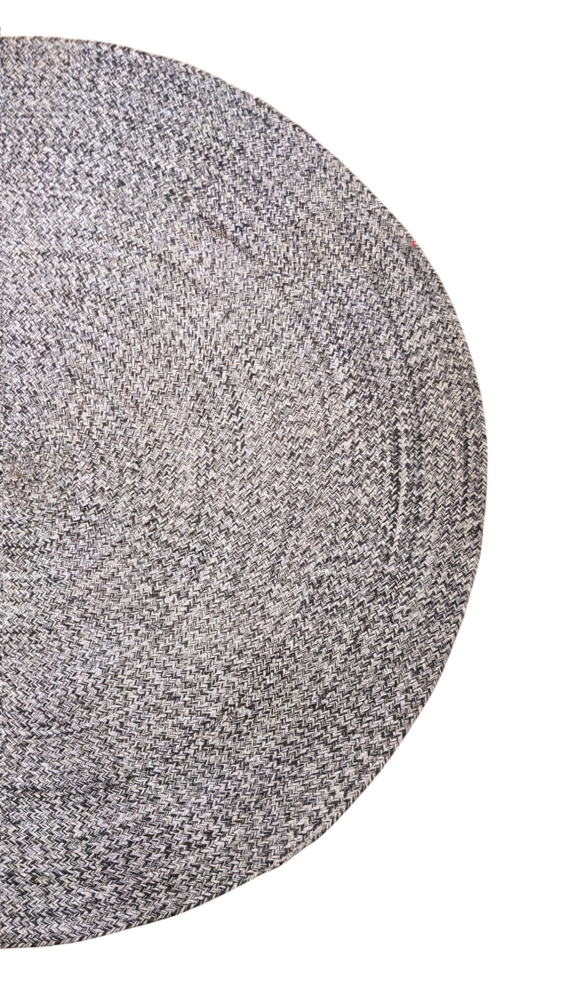 Braided Overdyed Jute Rug - 180 x 180 cm