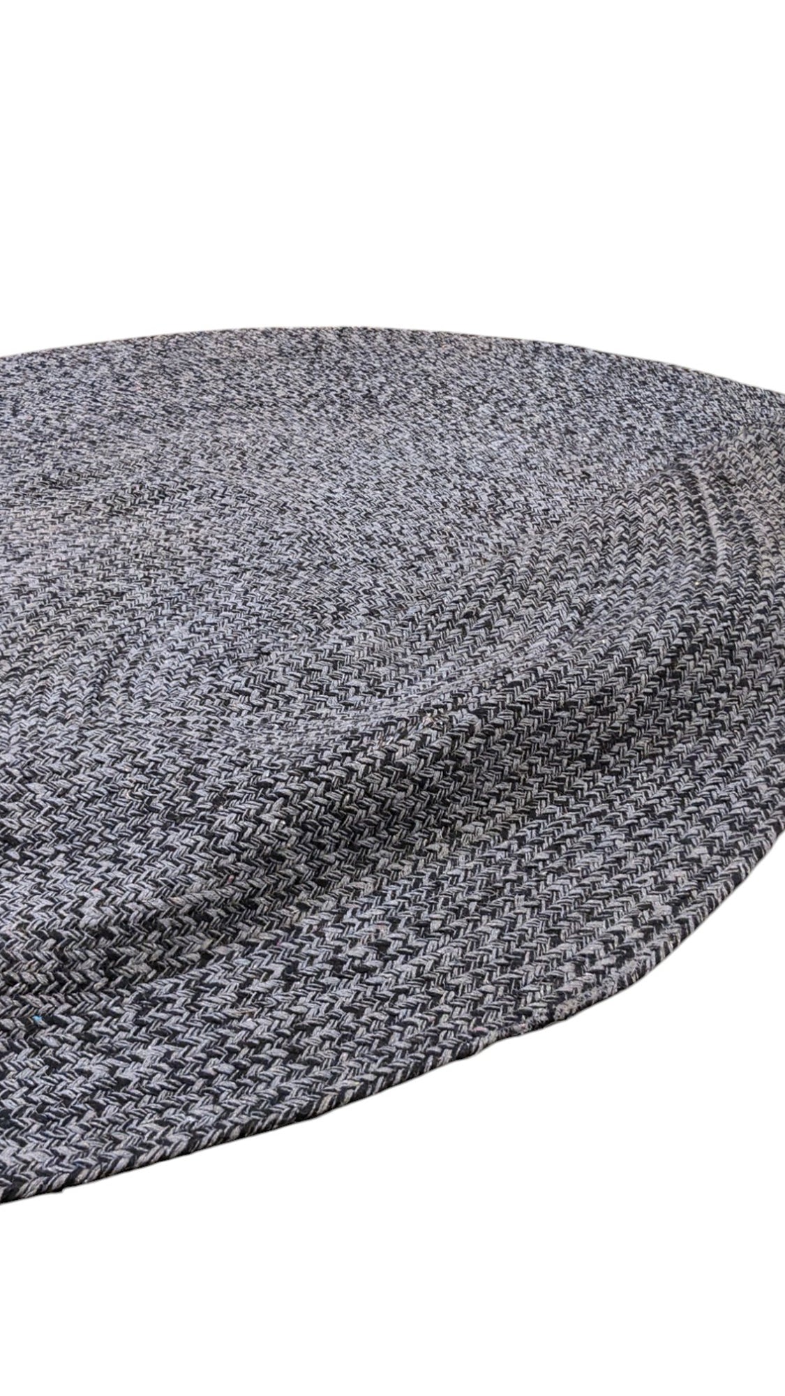 Braided Overdyed Jute Rug - 180 x 180 cm