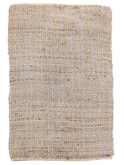 Braided Natural Jute Rug - 155 x 94 cm
