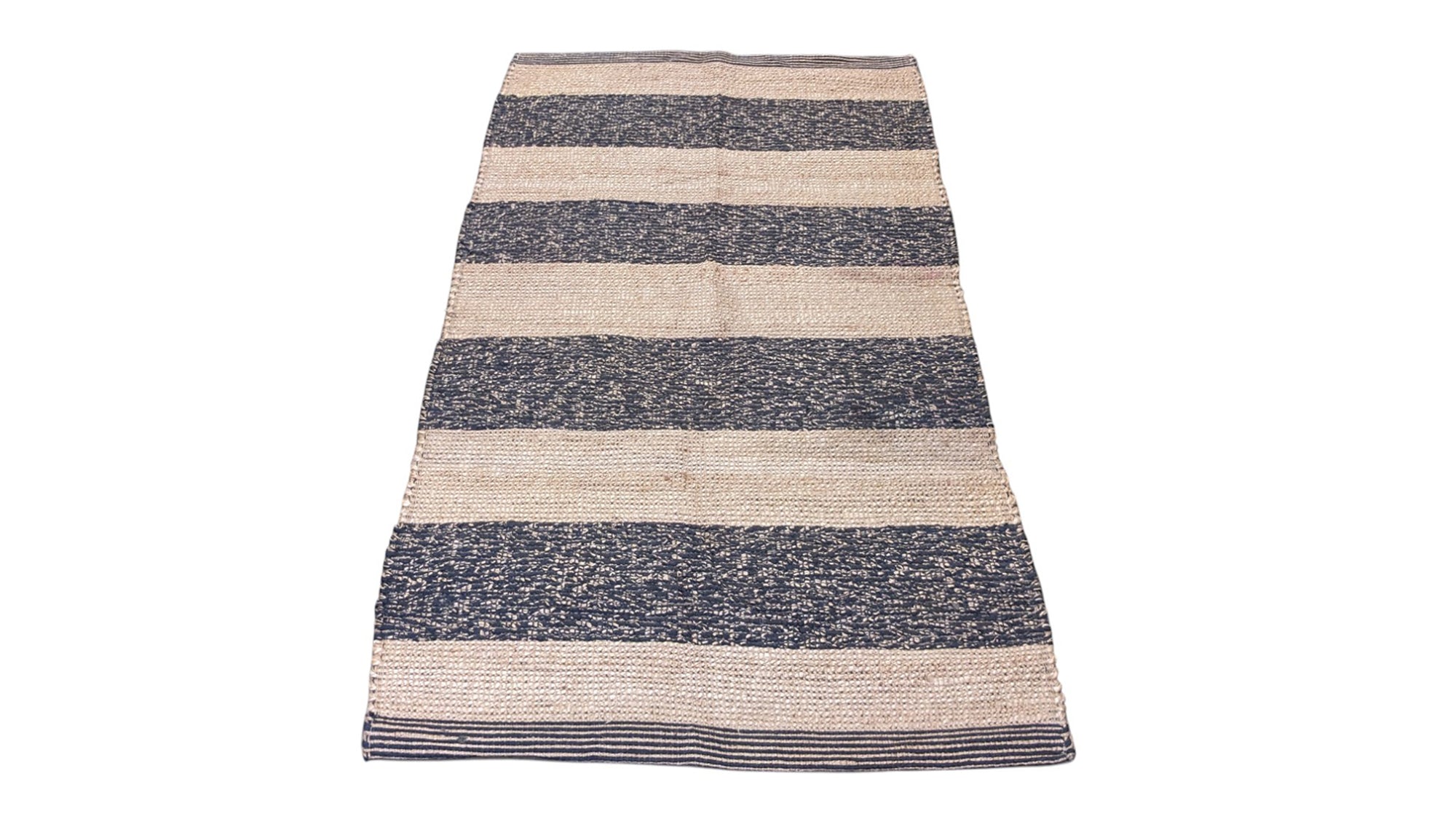 Braided Natural Jute Rug - 152 x 85 cm