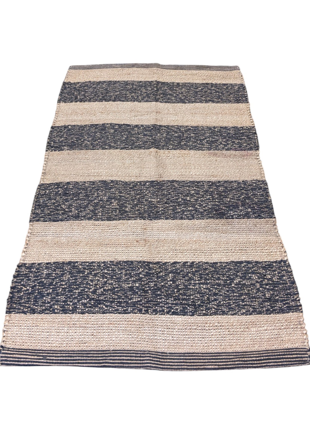 Braided Natural Jute Rug - 152 x 85 cm