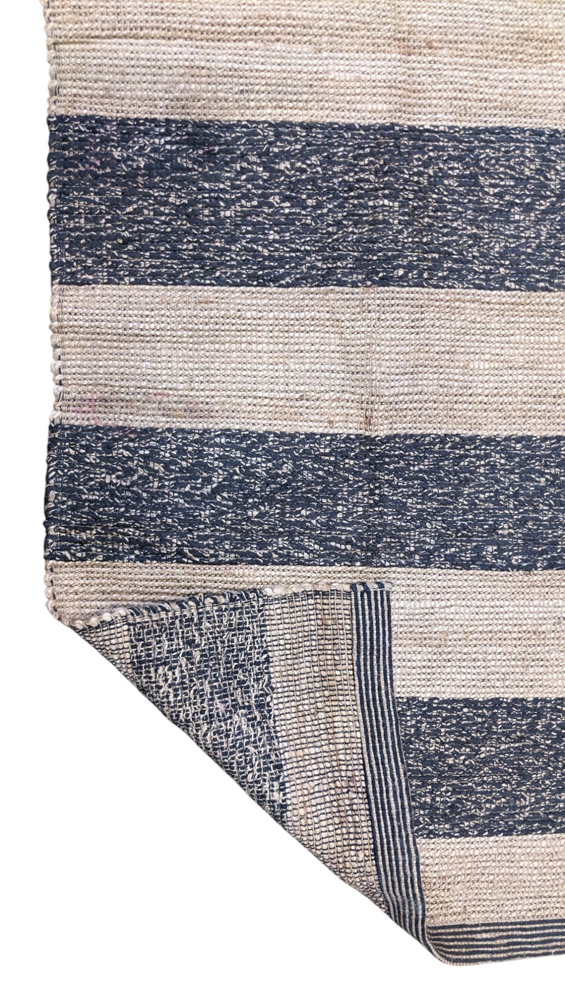 Braided Natural Jute Rug - 152 x 85 cm