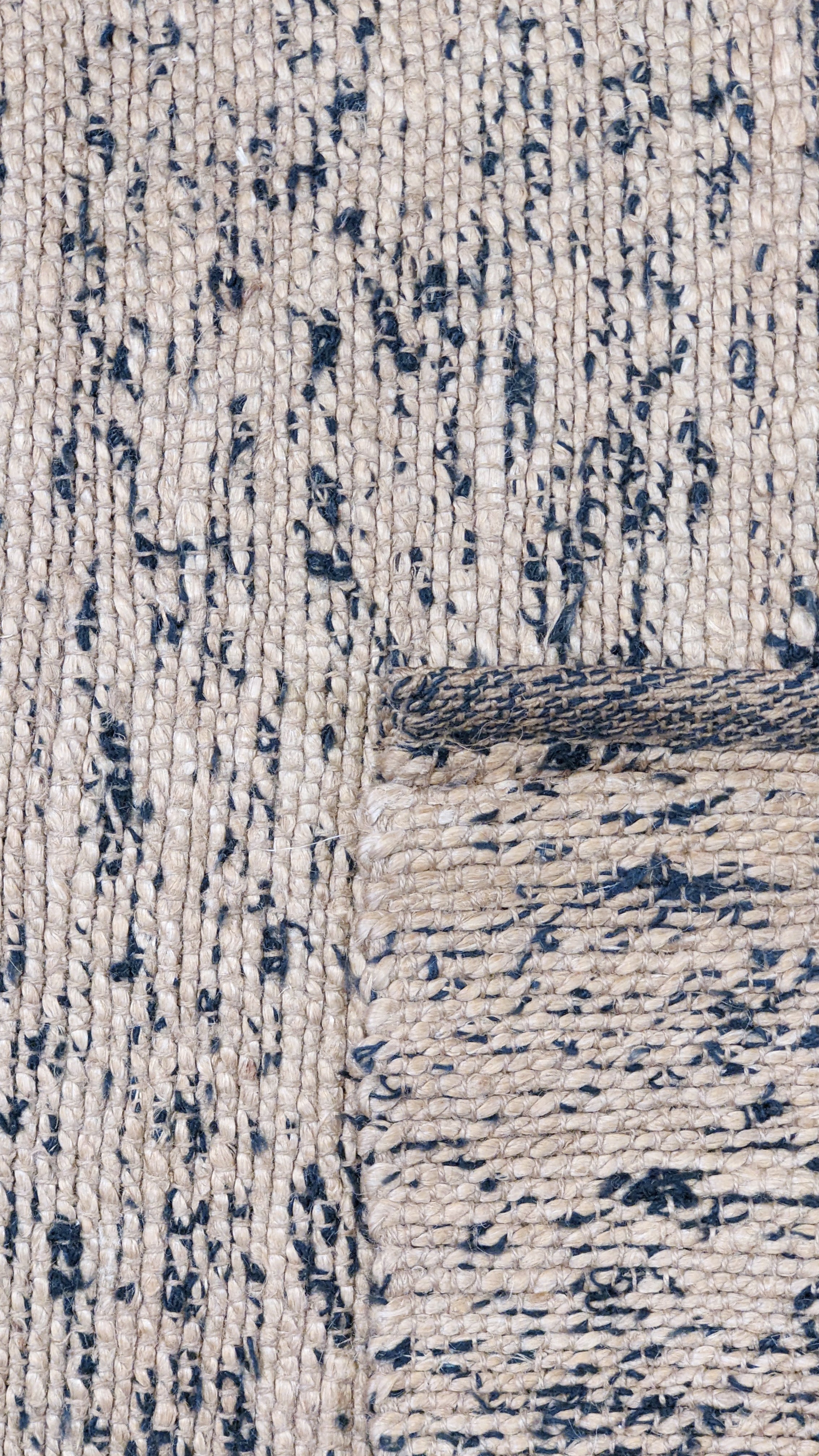 Flatweave Natural Jute Rug - 210 x 134 cm