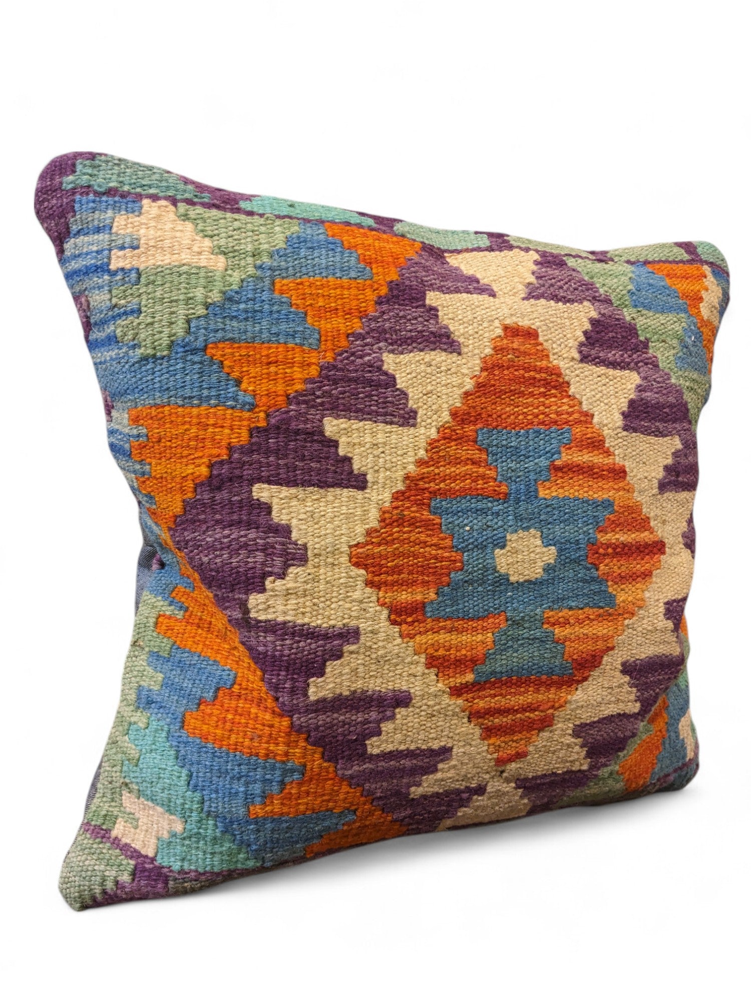 Afghan Kilim Cushion Cover - 45 x 45 cm