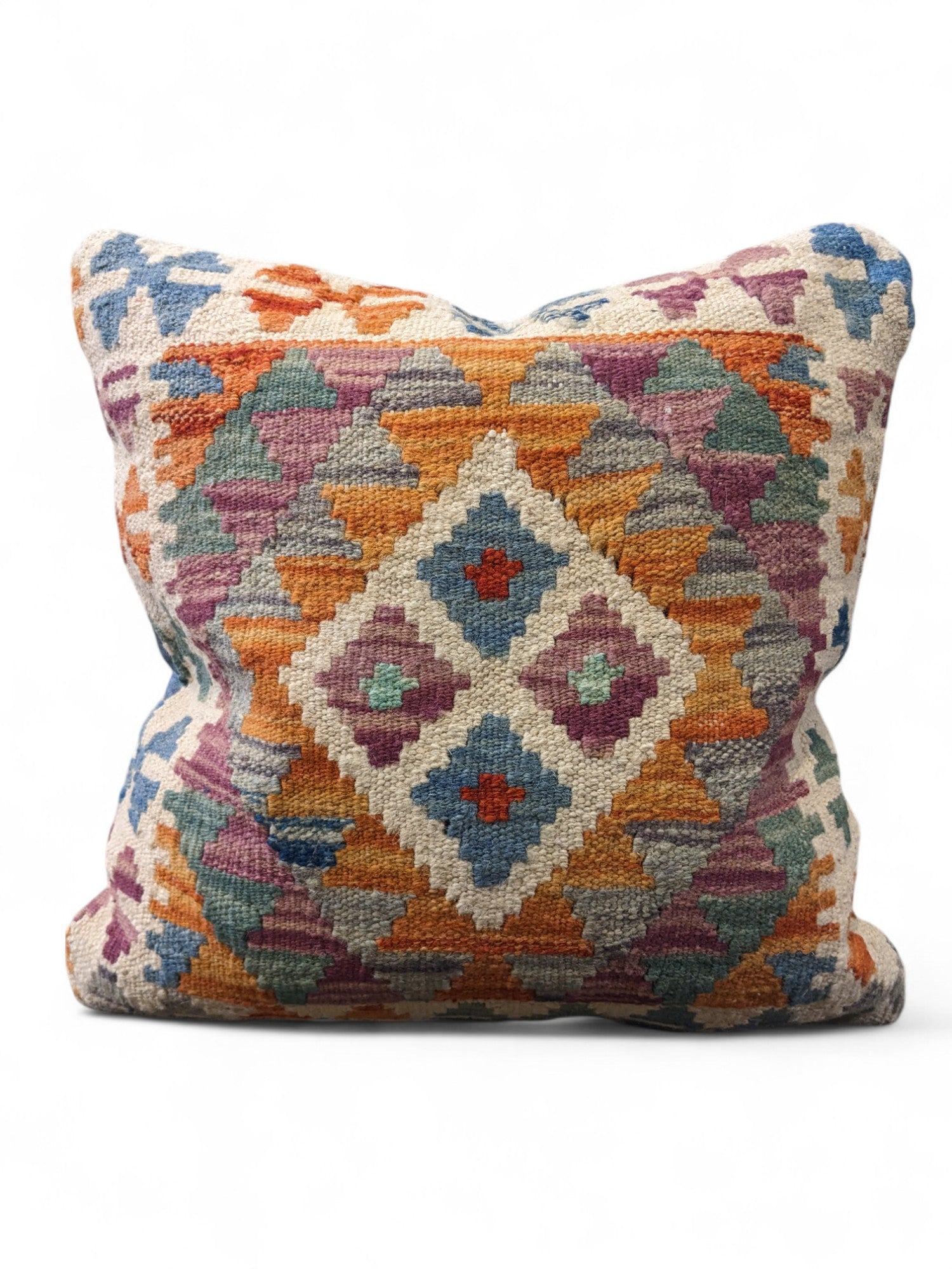 Afghan Kilim Cushion Cover - 45 x 45 cm