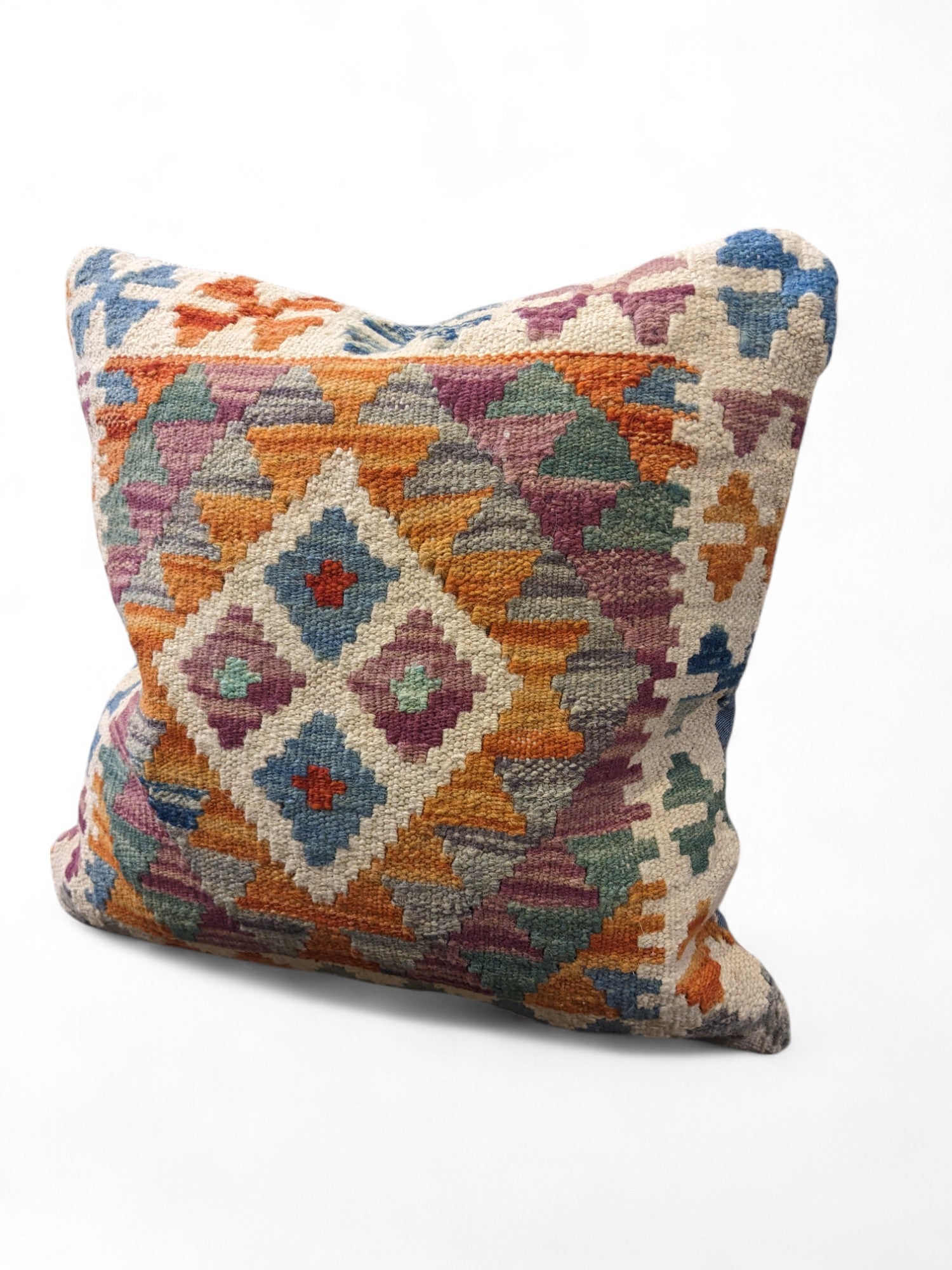 Afghan Kilim Cushion Cover - 45 x 45 cm