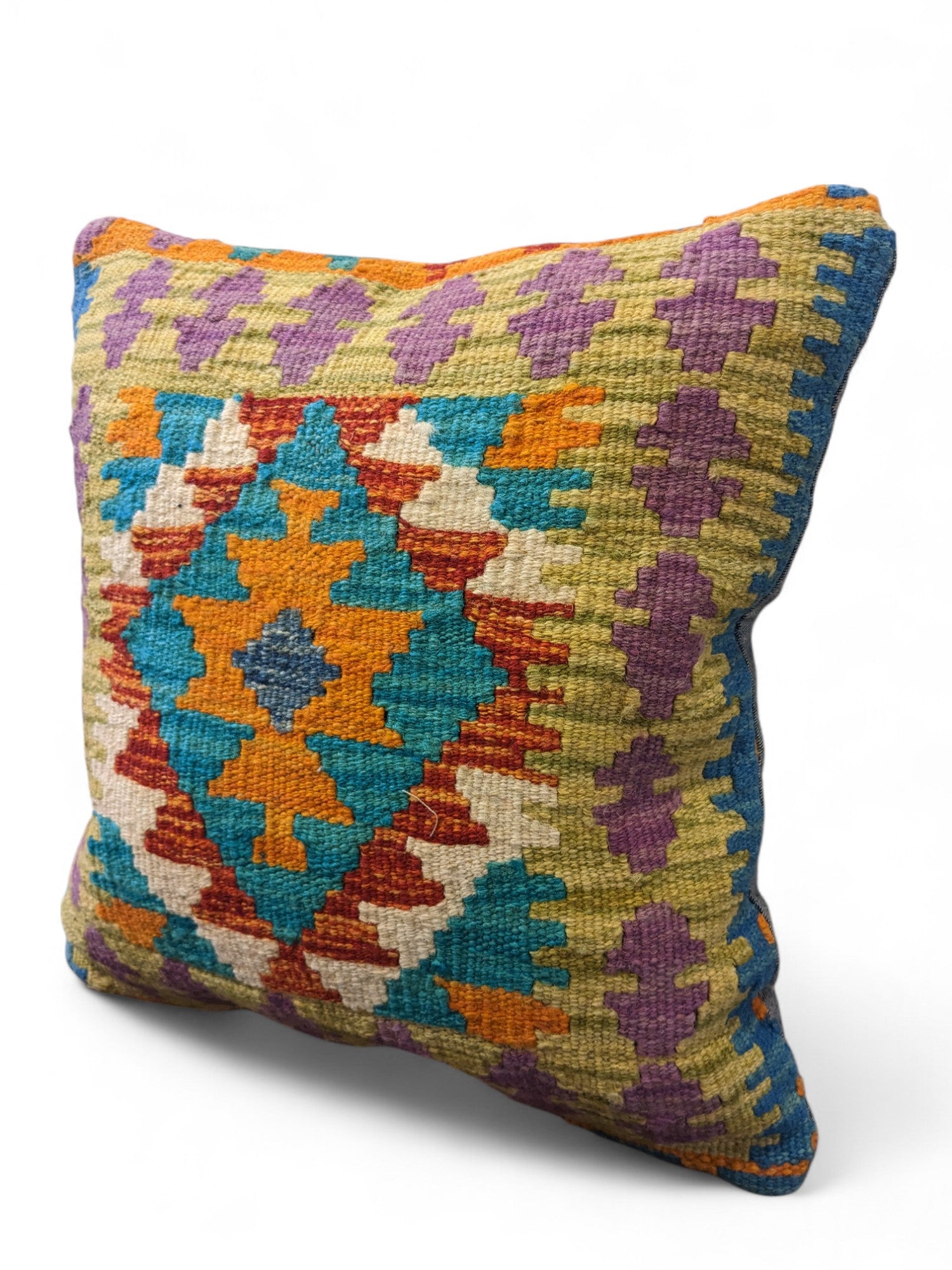 Afghan Kilim Cushion Cover - 45 x 45 cm