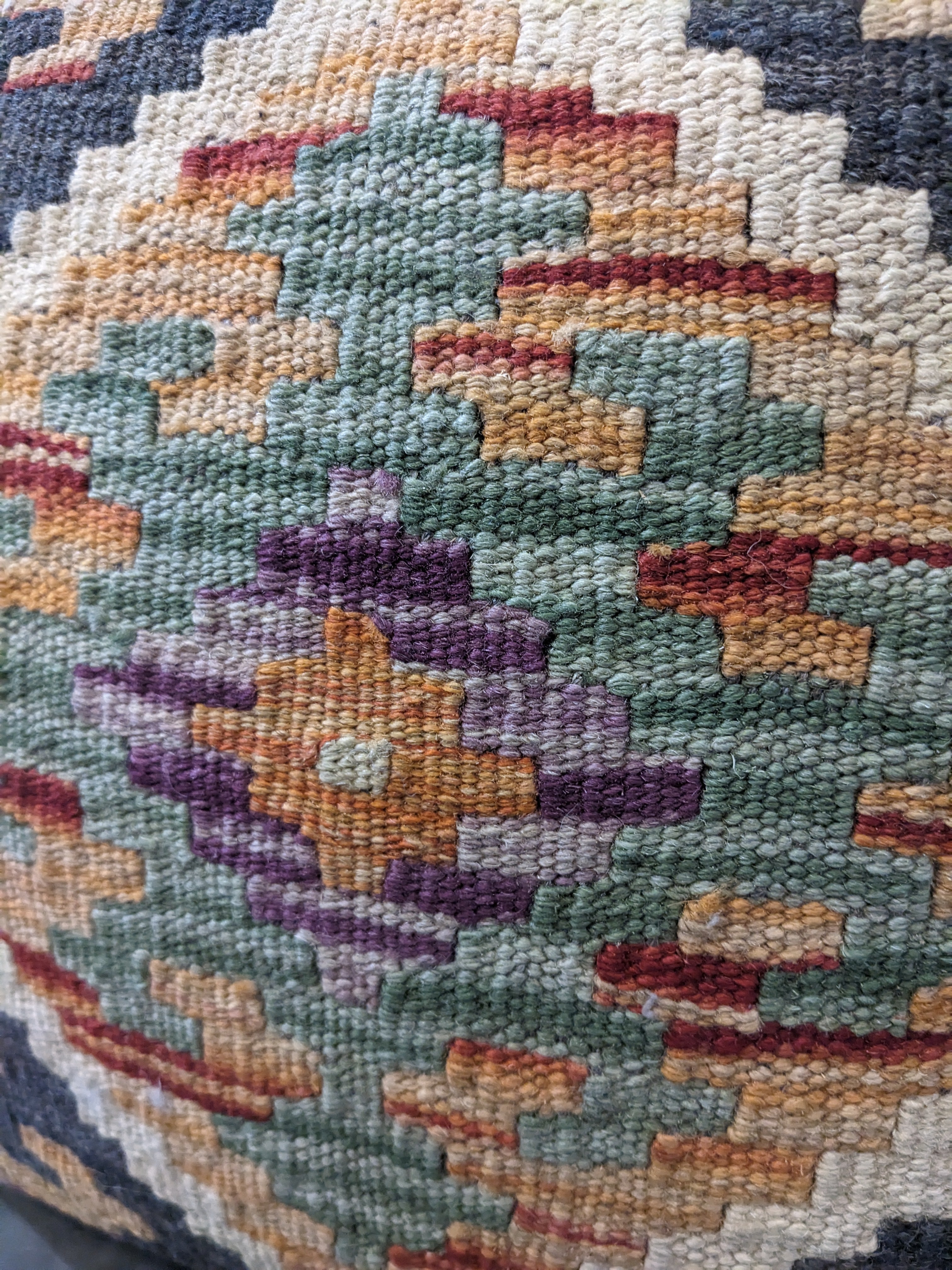 Afghan Kilim Cushion Cover - 45 x 45 cm