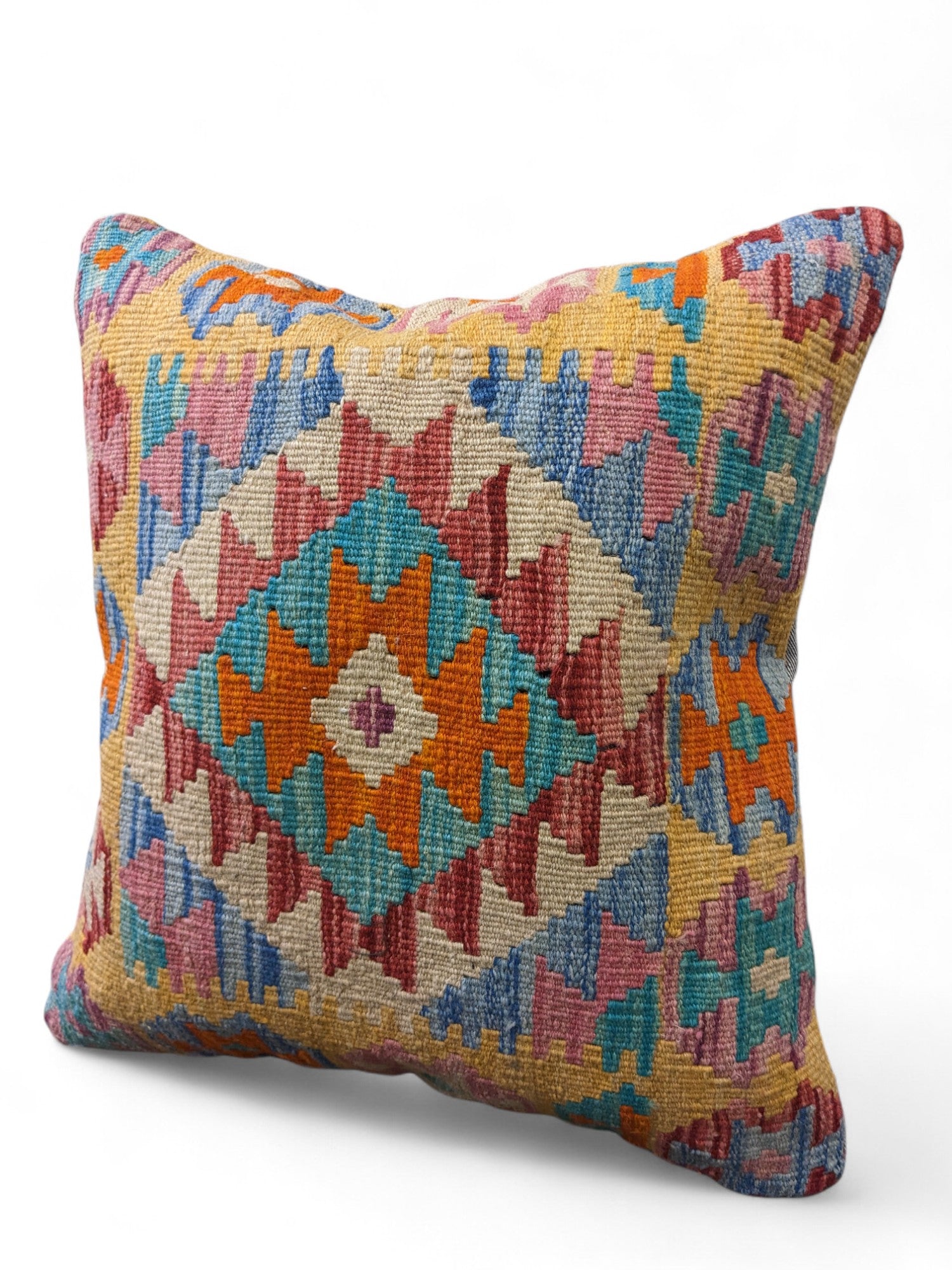 Afghan Kilim Cushion Cover - 45 x 45 cm