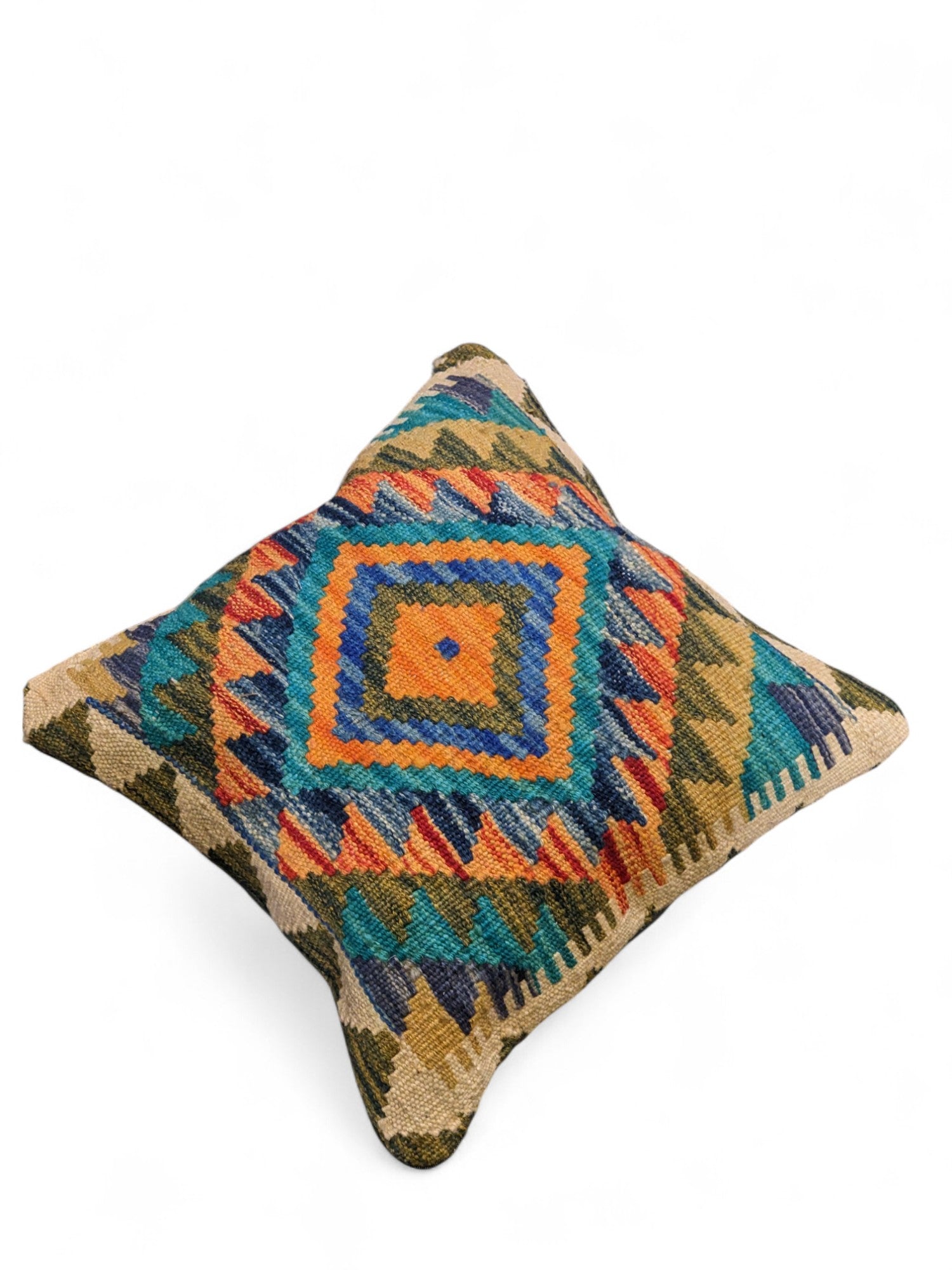 Afghan Kilim Cushion Cover - 45 x 45 cm