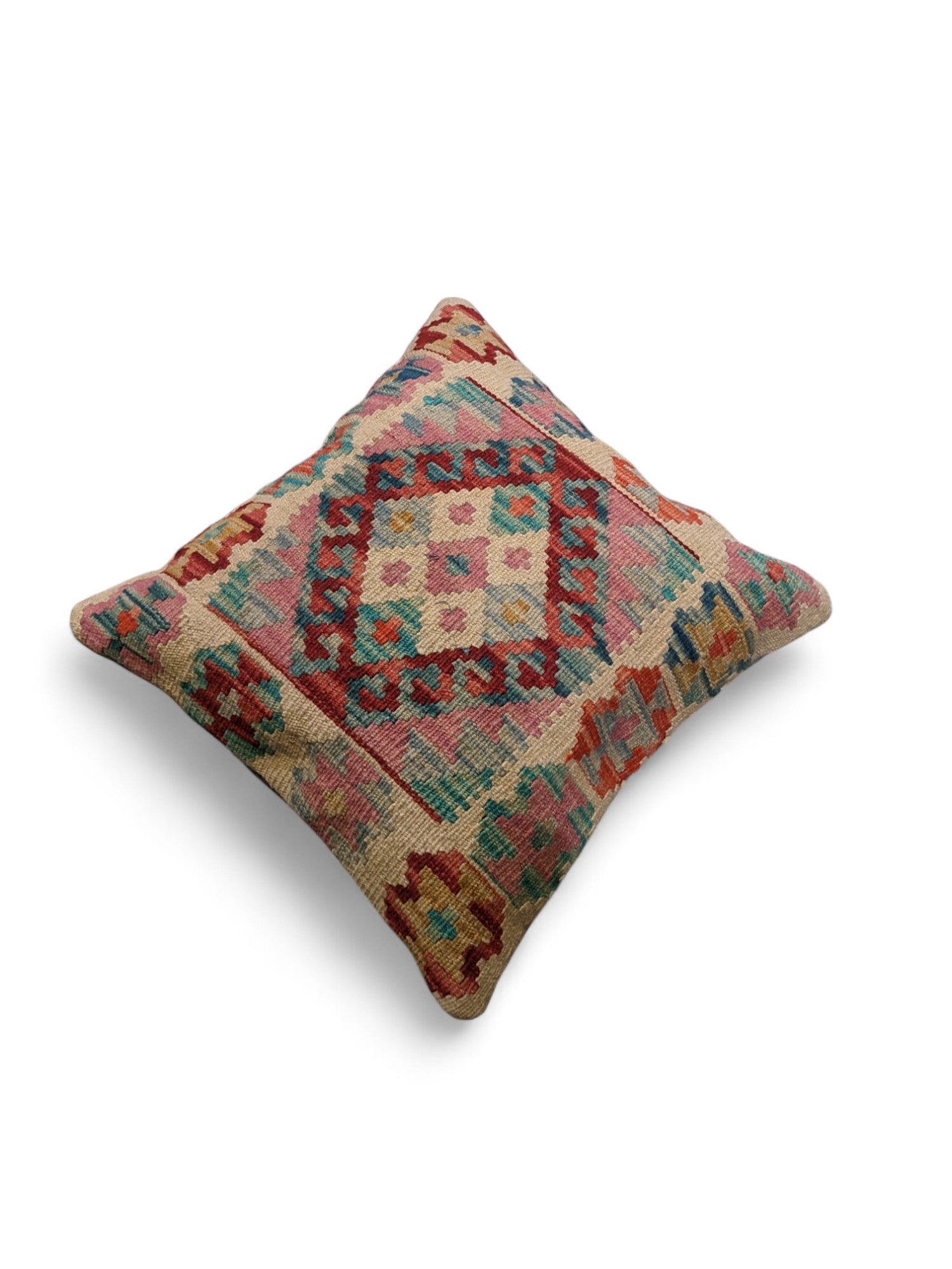 Afghan Kilim Cushion Cover - 45 x 45 cm