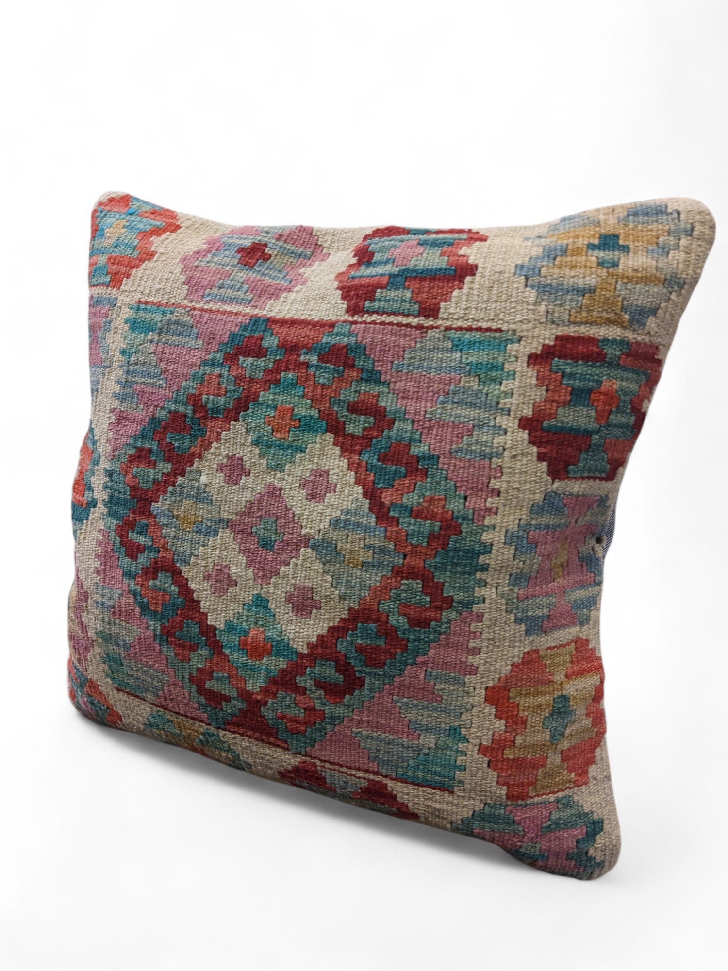 Afghan Kilim Cushion Cover - 45 x 45 cm