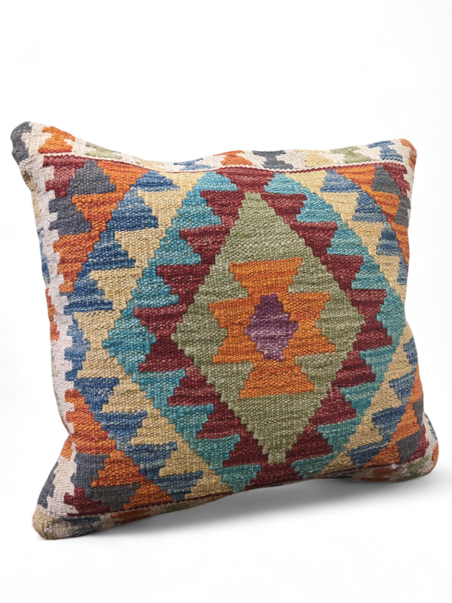 Afghan Kilim Cushion Cover - 45 x 45 cm