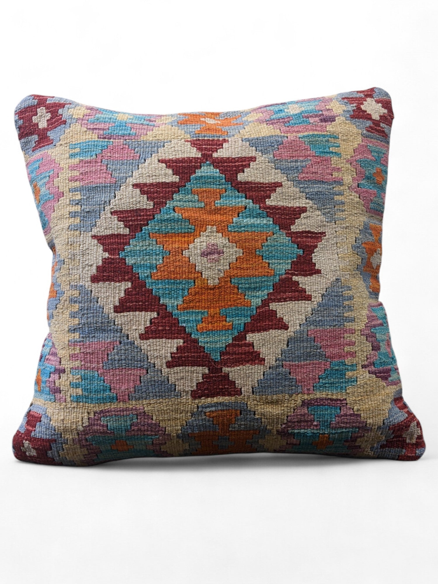 Afghan Kilim Cushion Cover - 45 x 45 cm