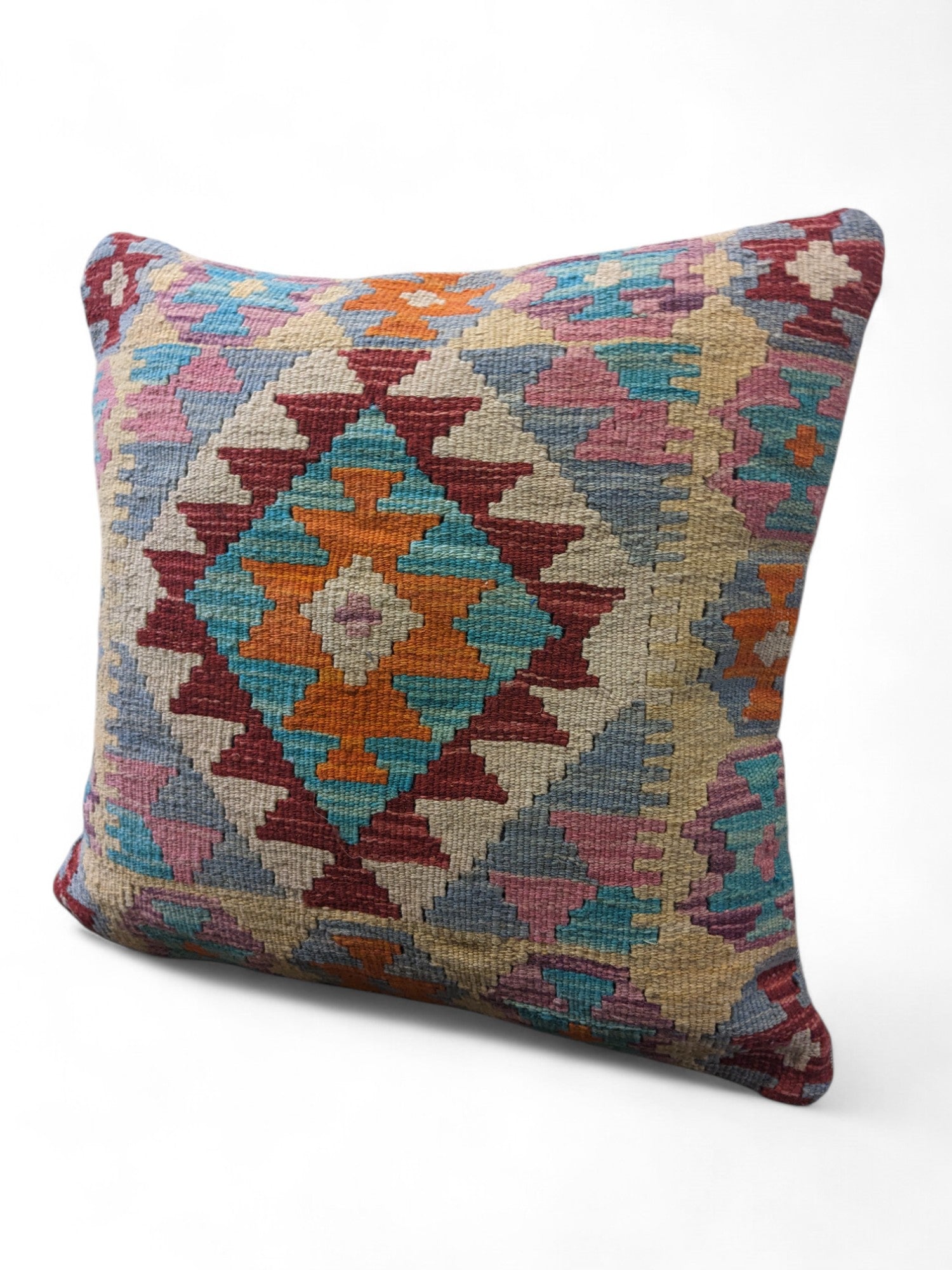 Afghan Kilim Cushion Cover - 45 x 45 cm