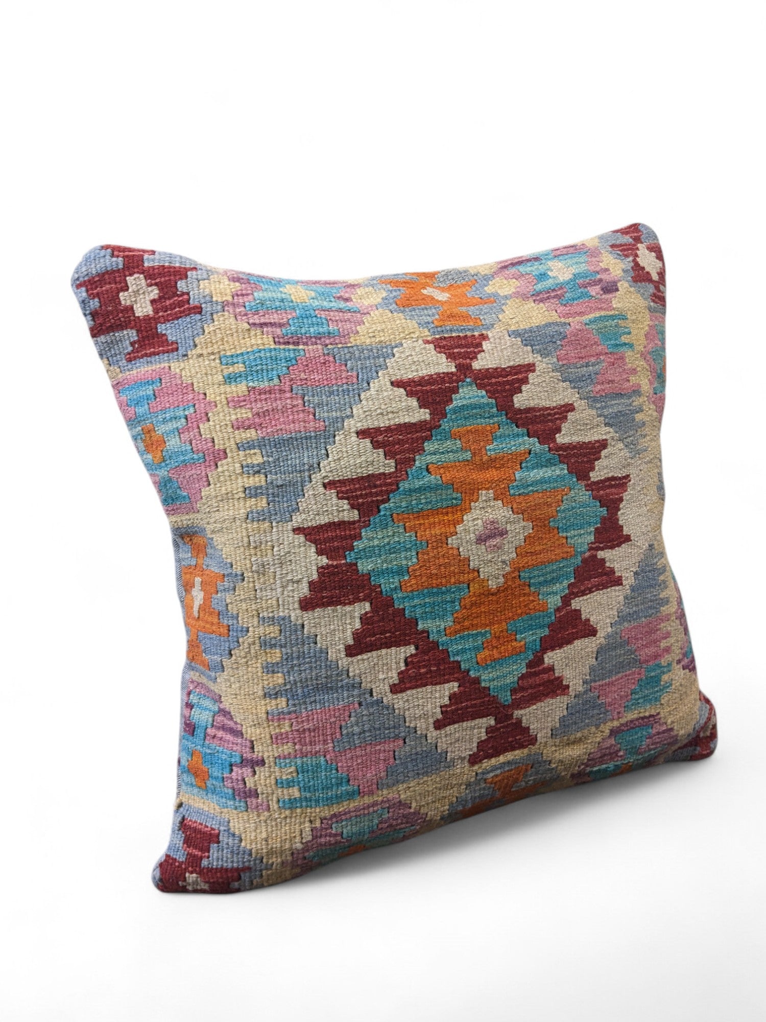 Afghan Kilim Cushion Cover - 45 x 45 cm