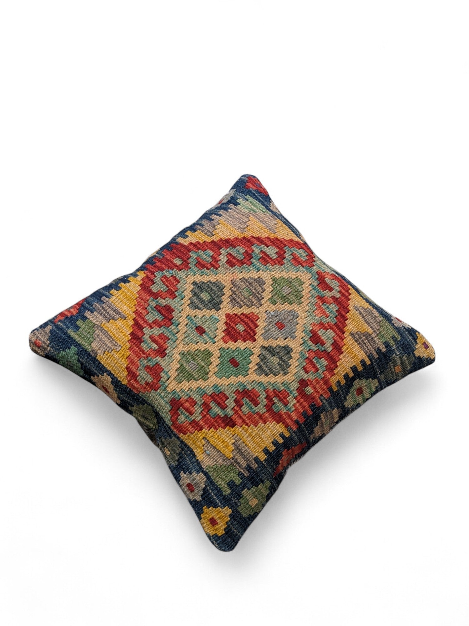 Afghan Kilim Cushion Cover - 45 x 45 cm