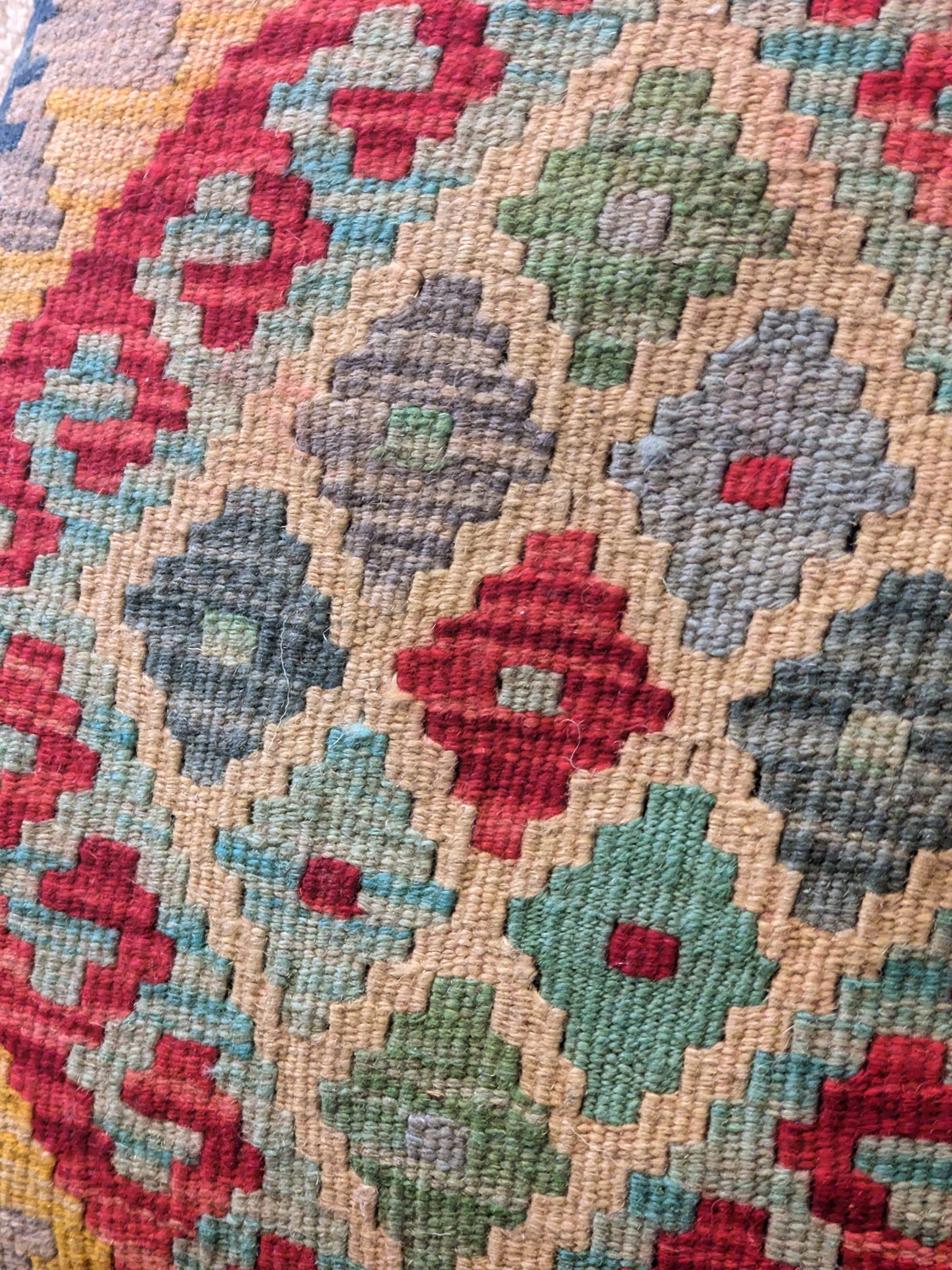 Afghan Kilim Cushion Cover - 45 x 45 cm