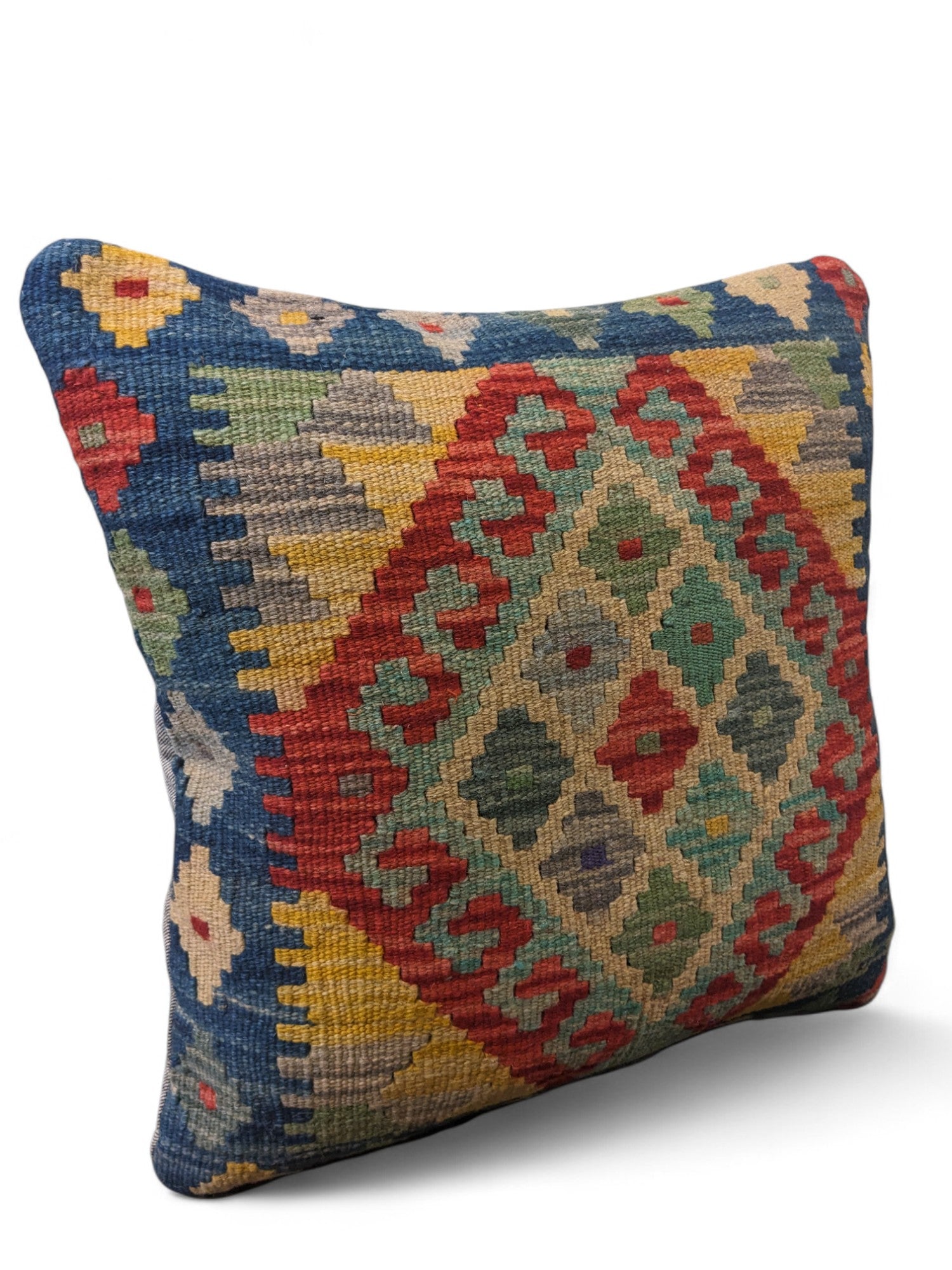 Afghan Kilim Cushion Cover - 45 x 45 cm