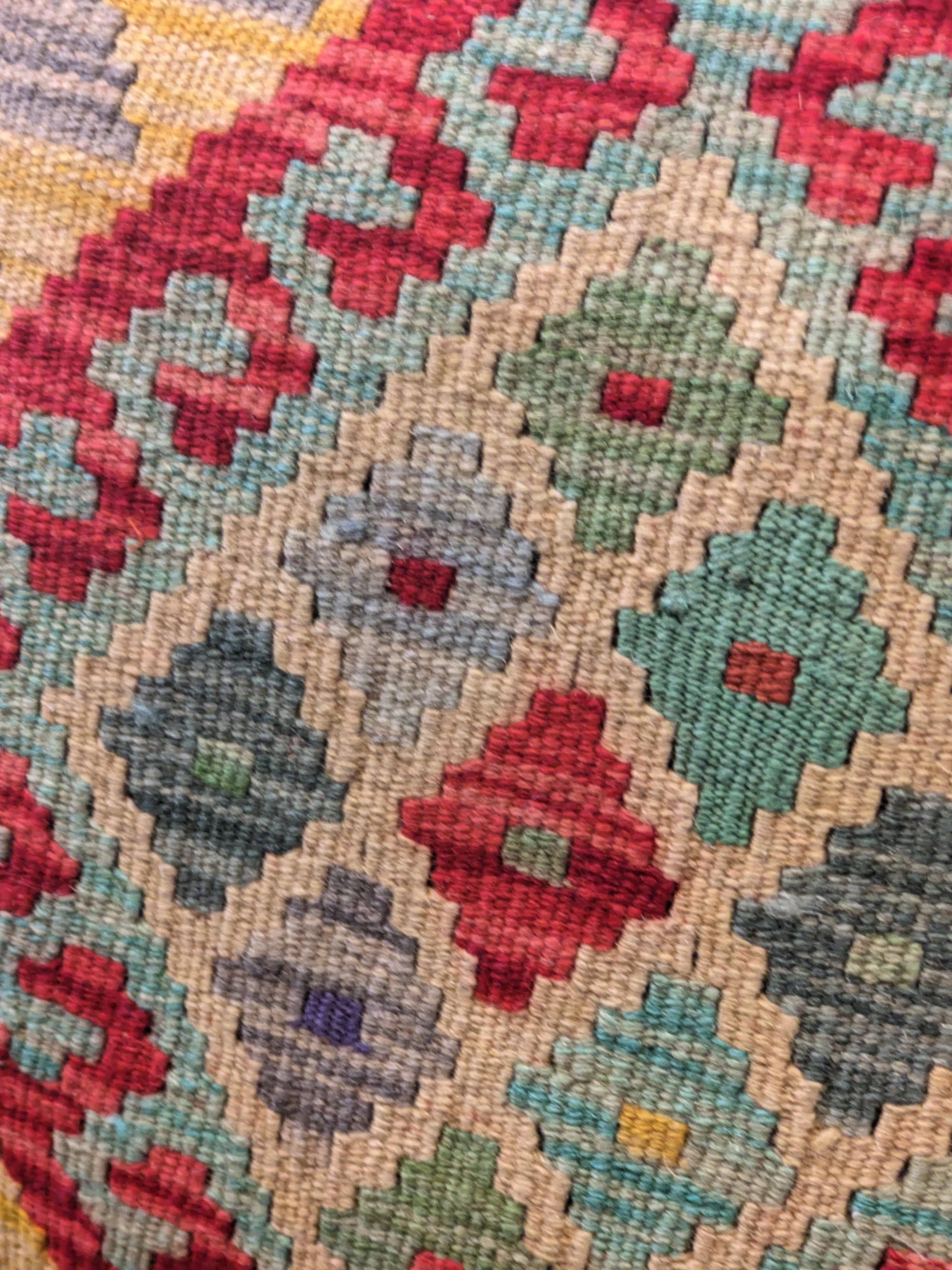 Afghan Kilim Cushion Cover - 45 x 45 cm