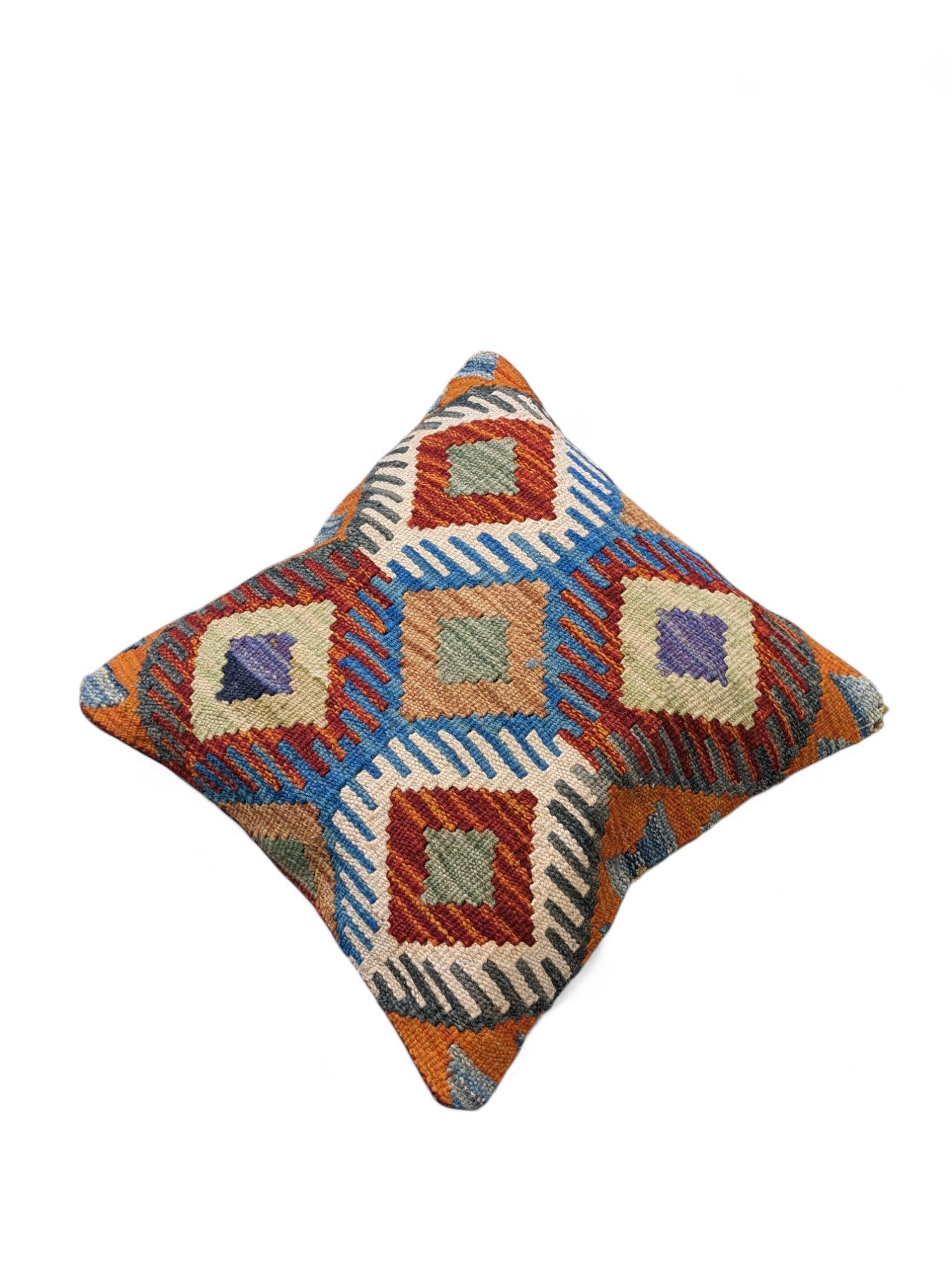 Afghan Kilim Cushion Cover - 45 x 45 cm