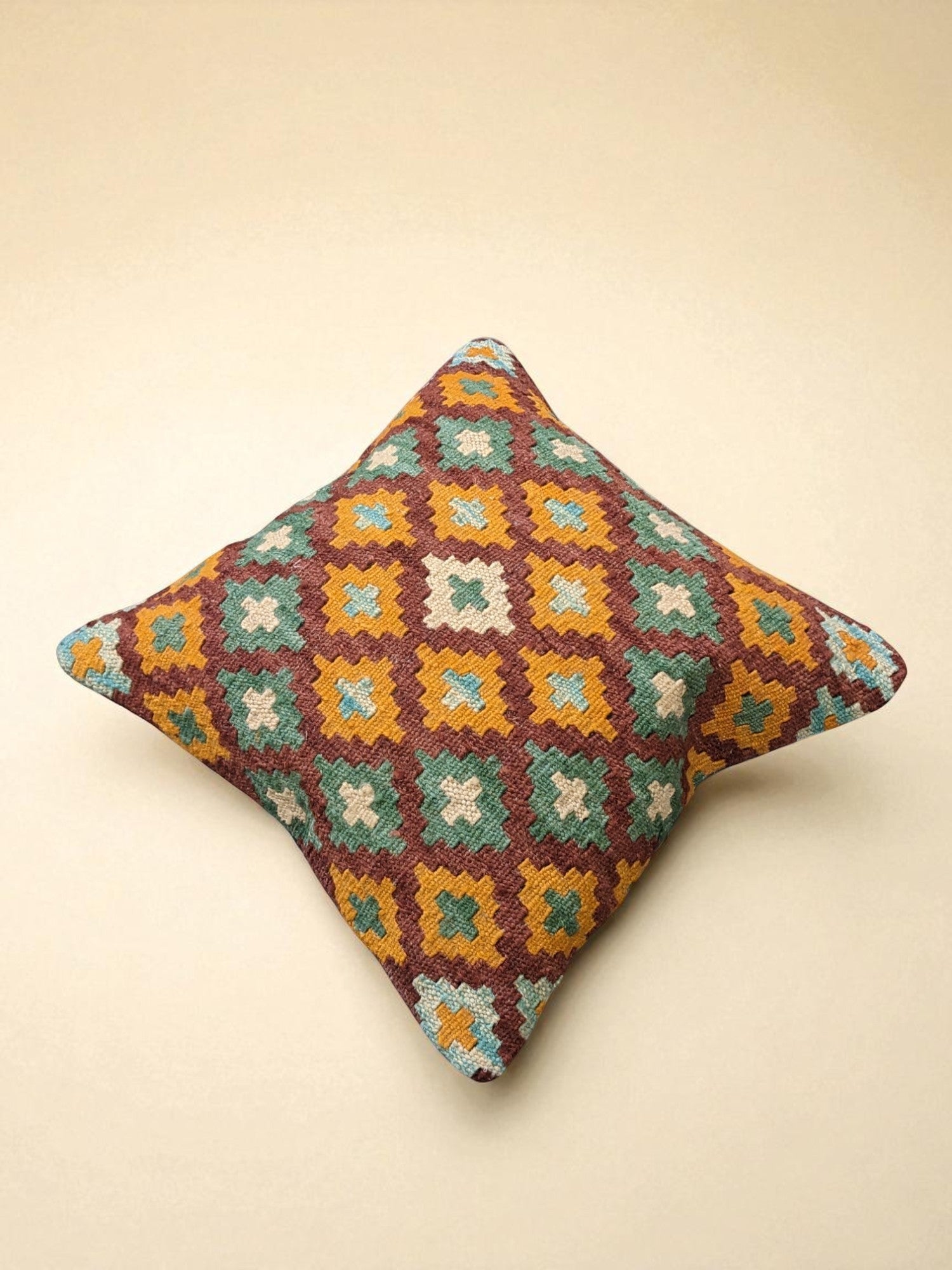 Afghan Kilim Cushion Cover - 45 x 45 cm
