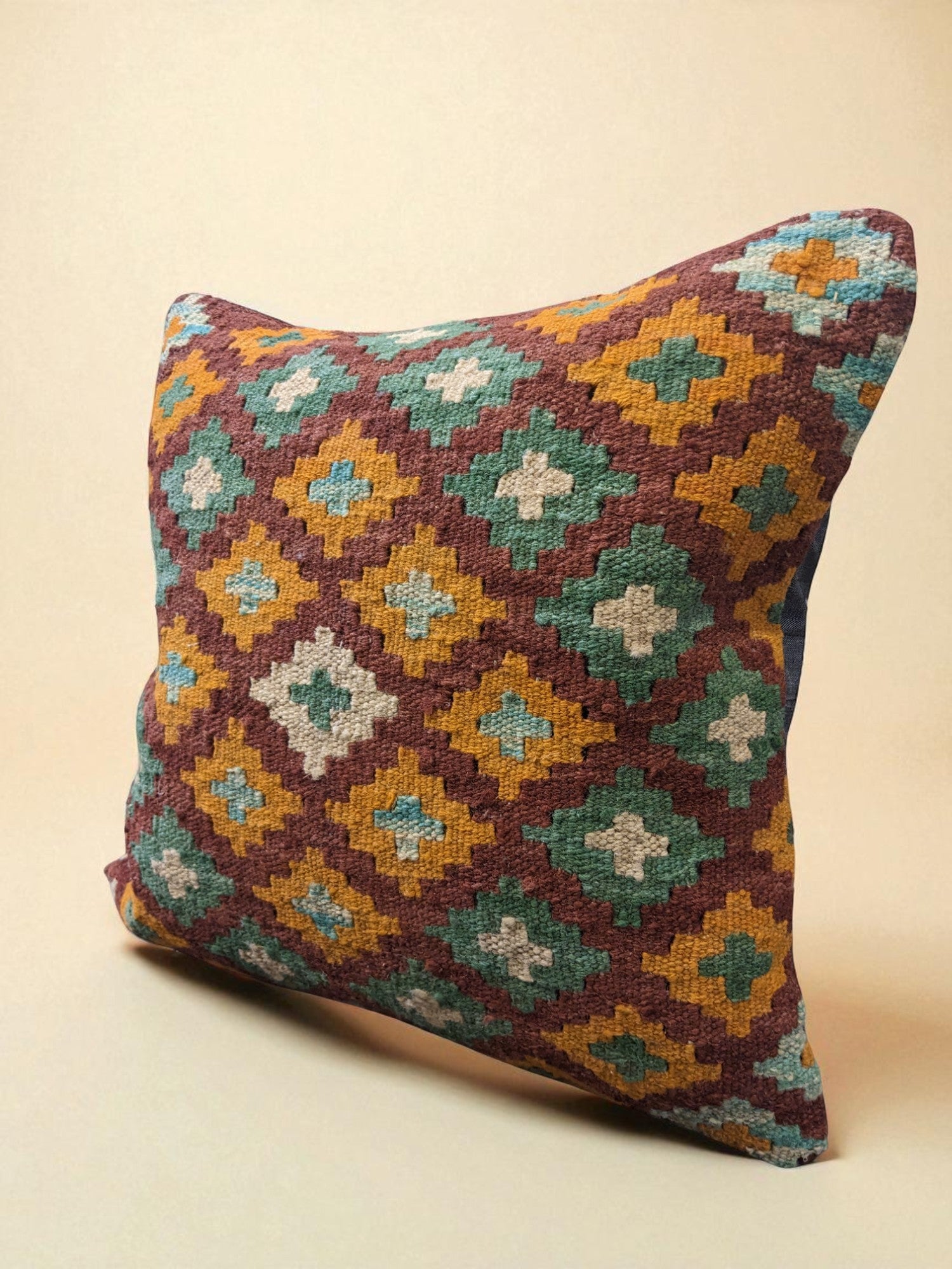 Afghan Kilim Cushion Cover - 45 x 45 cm