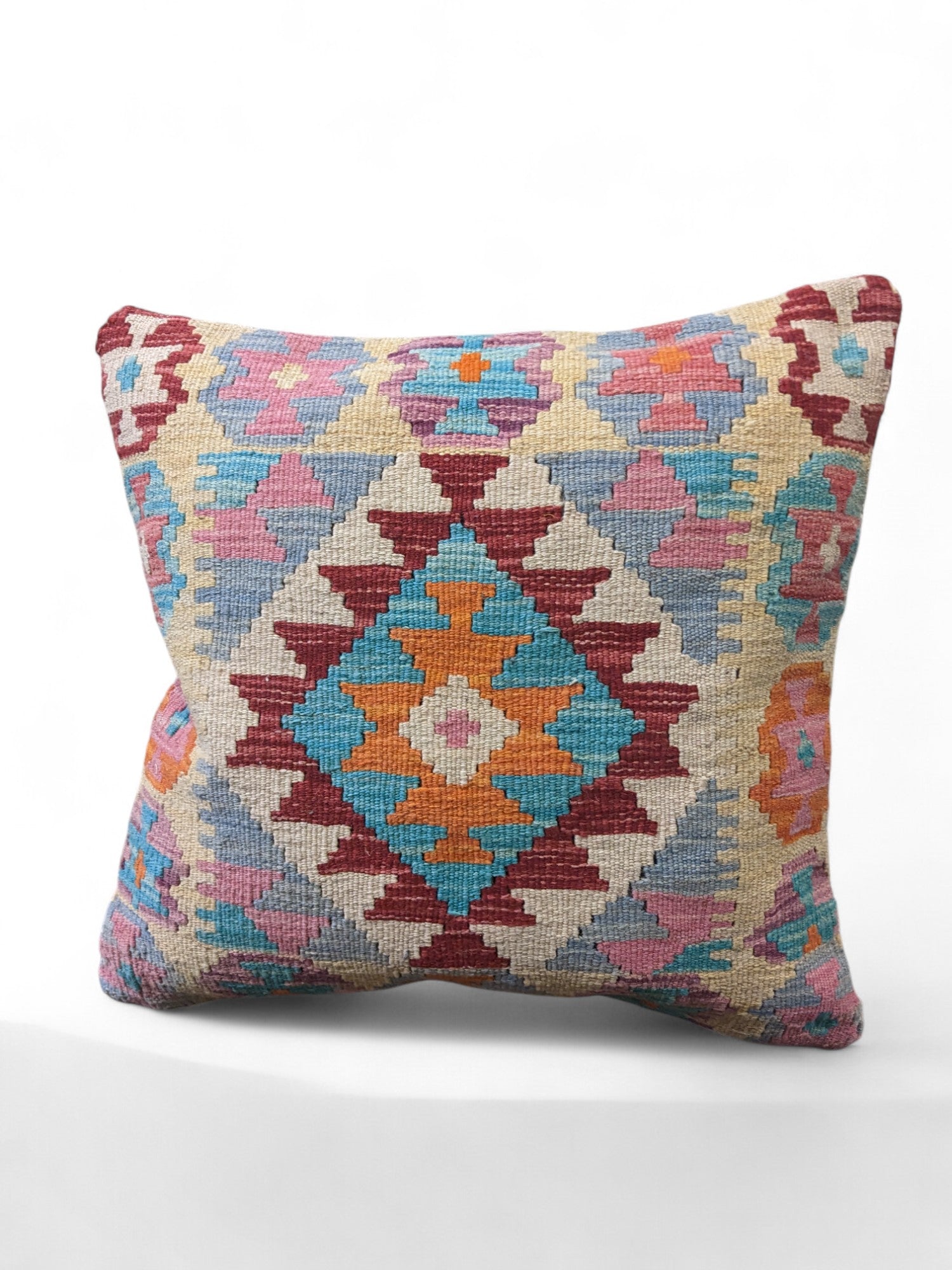 Afghan Kilim Cushion Cover - 45 x 45 cm