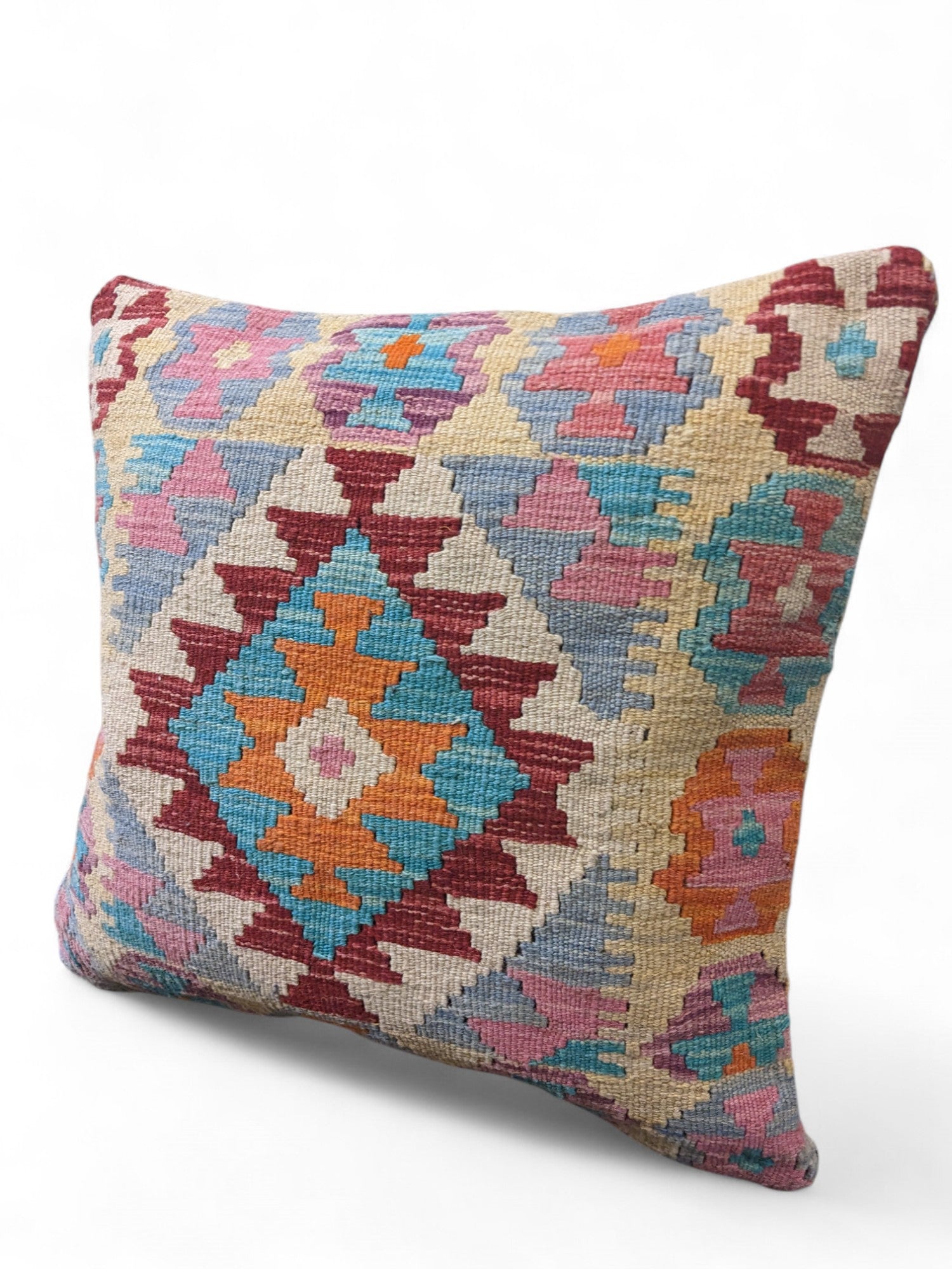 Afghan Kilim Cushion Cover - 45 x 45 cm