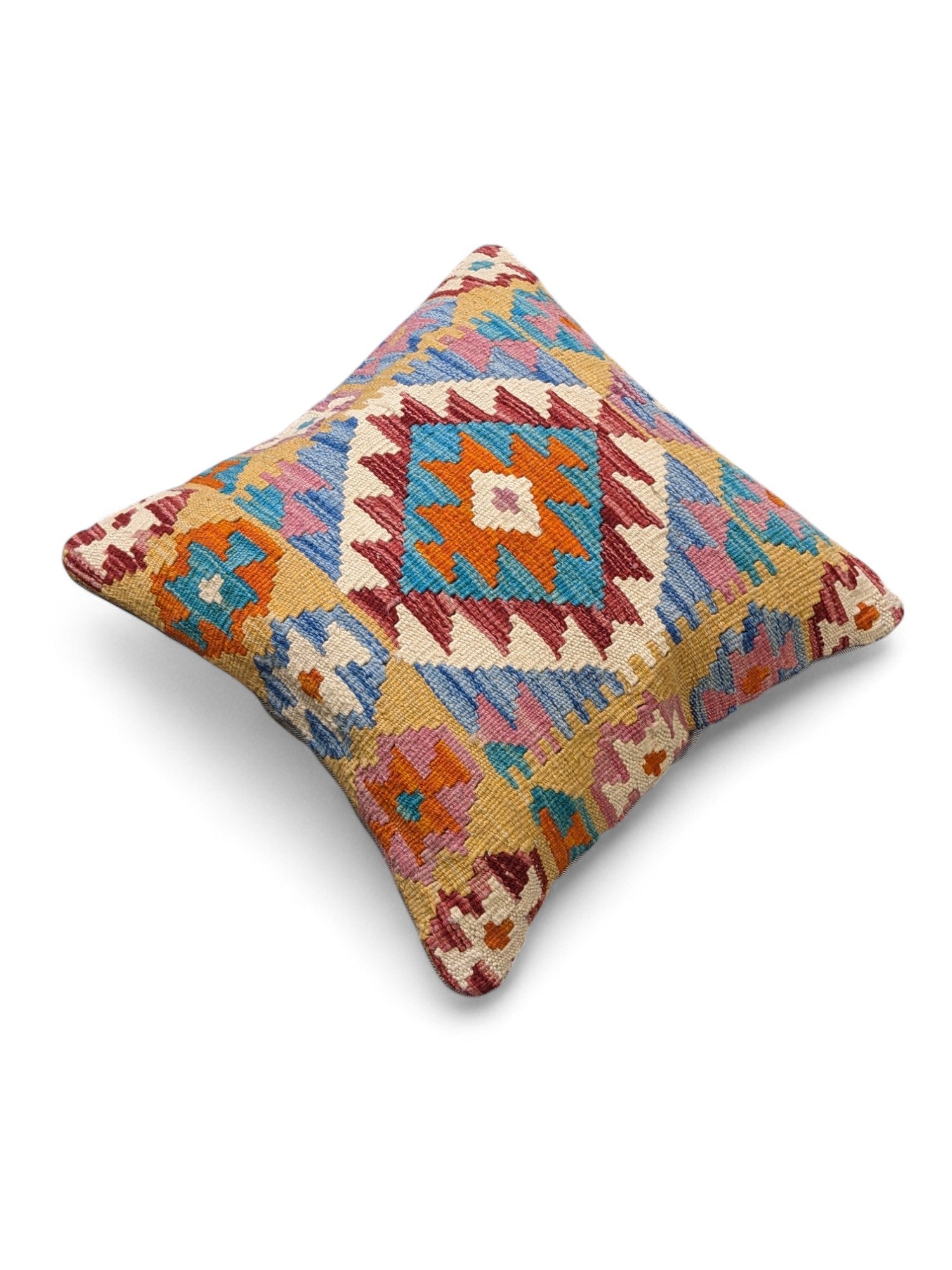 Afghan Kilim Cushion Cover - 45 x 45 cm