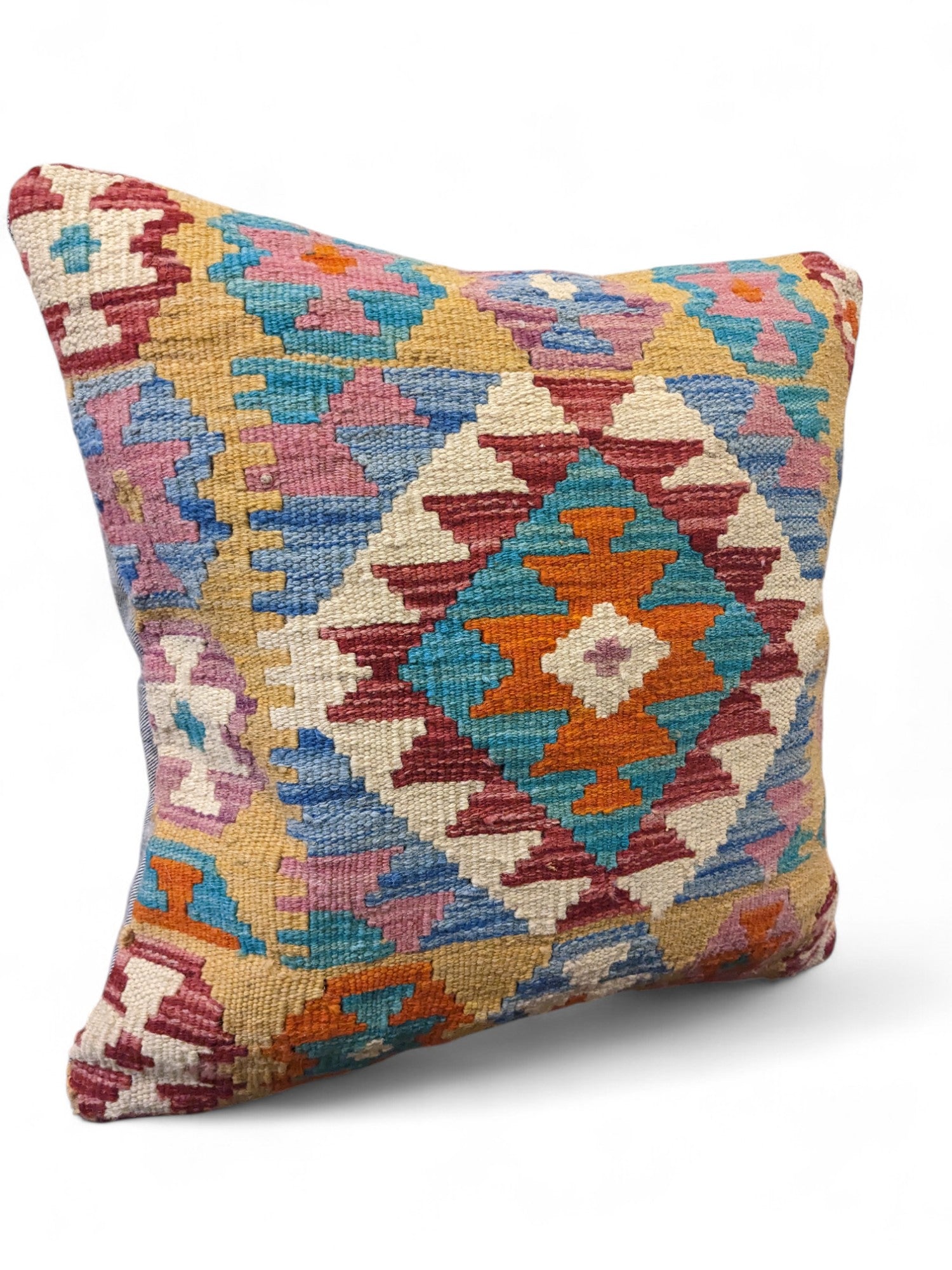 Afghan Kilim Cushion Cover - 45 x 45 cm