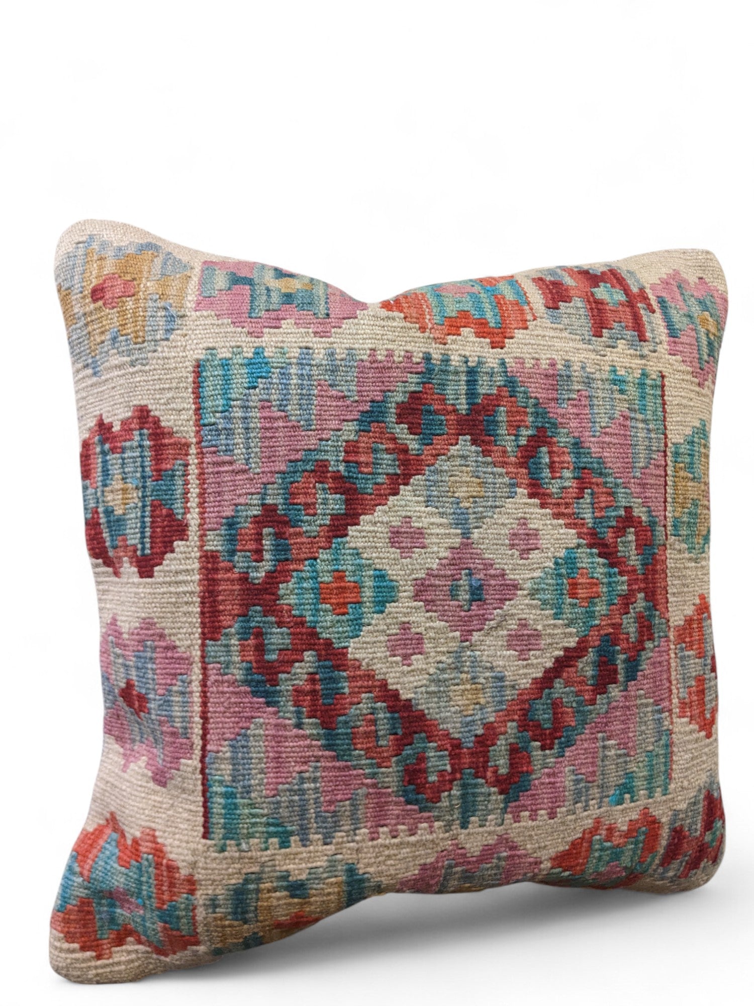 Afghan Kilim Cushion Cover - 45 x 45 cm