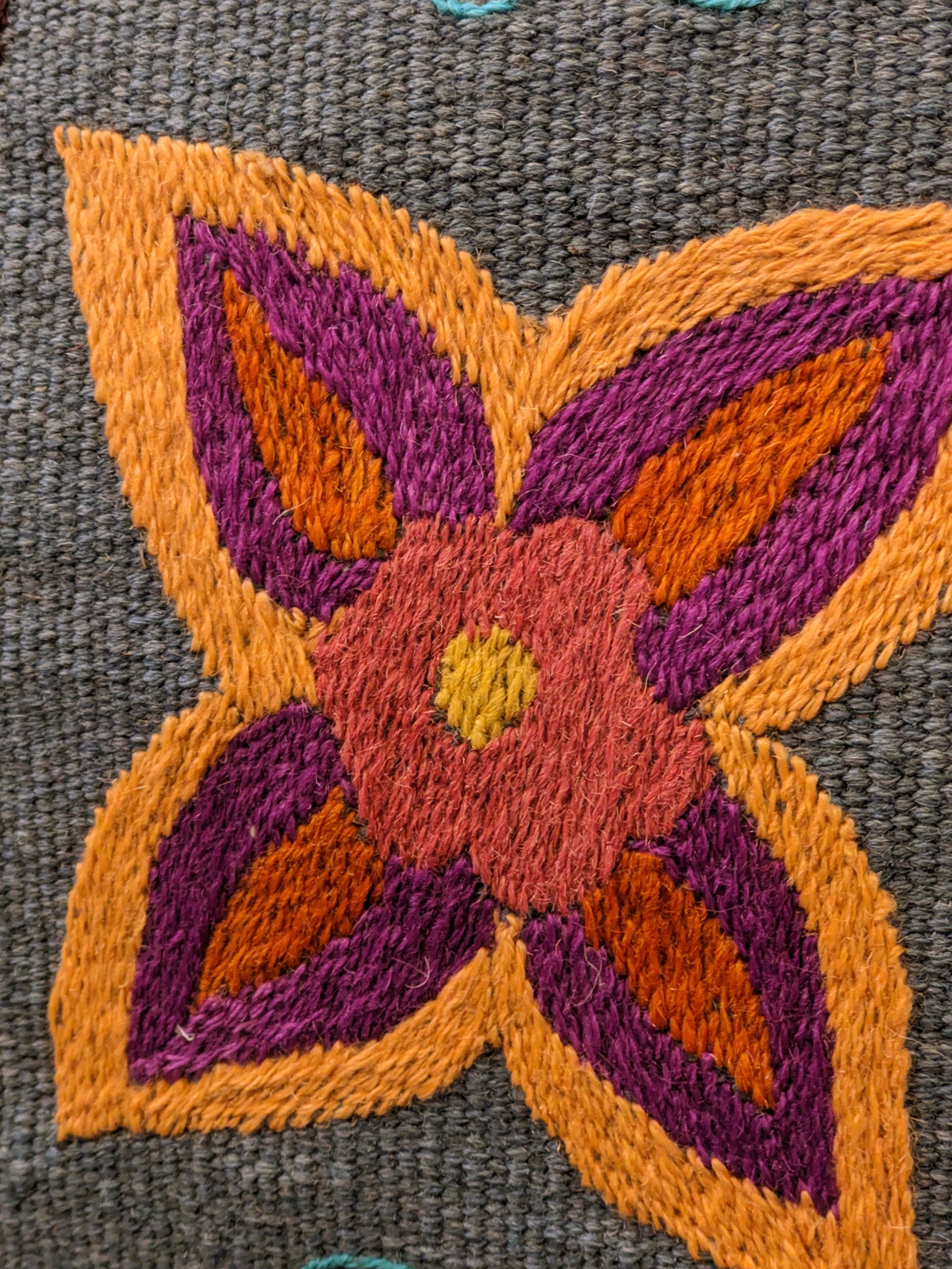 Suzani Hand Embroidered Cushion Cover - 45 x 45 cm