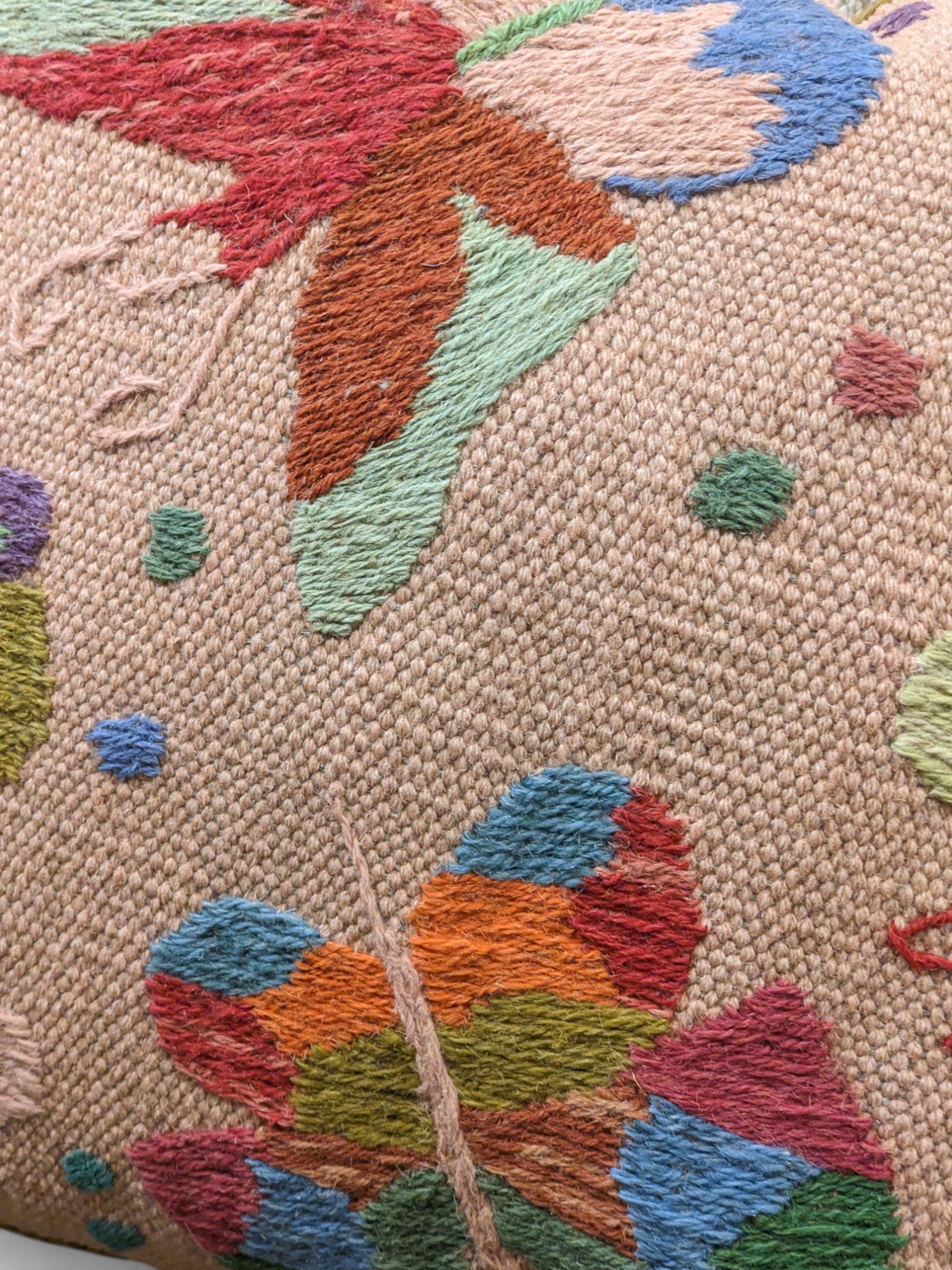 Suzani Hand Embroidered Cushion Cover - 45 x 45 cm