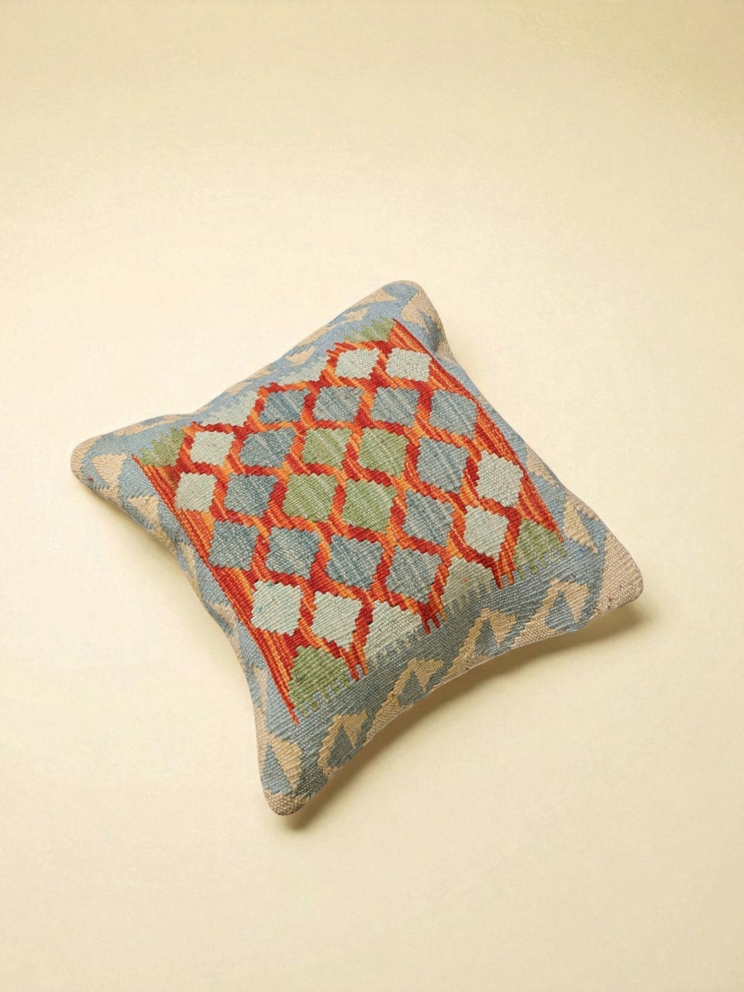 Afghan Kilim Cushion Cover - 45 x 45 cm