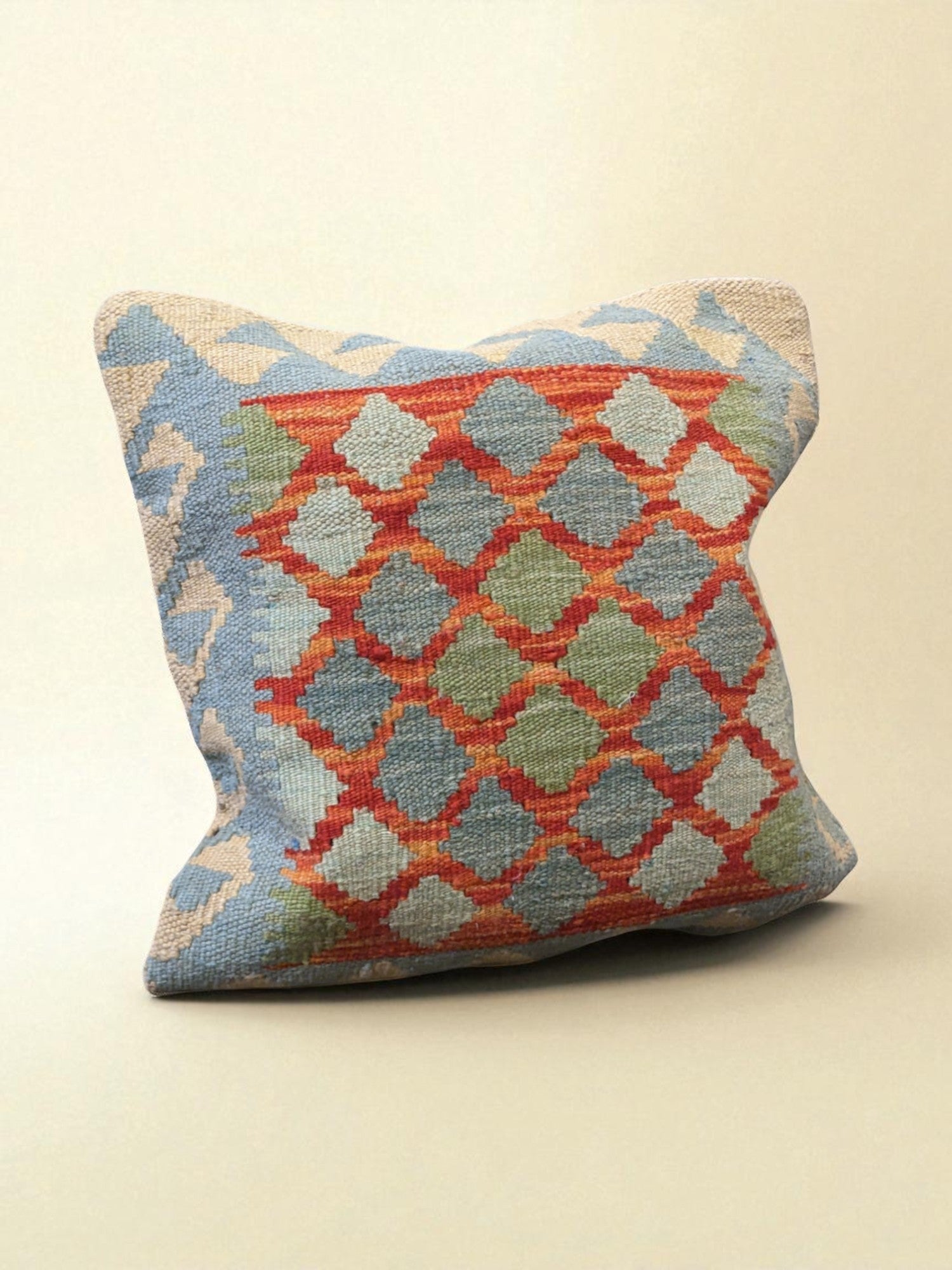 Afghan Kilim Cushion Cover - 45 x 45 cm