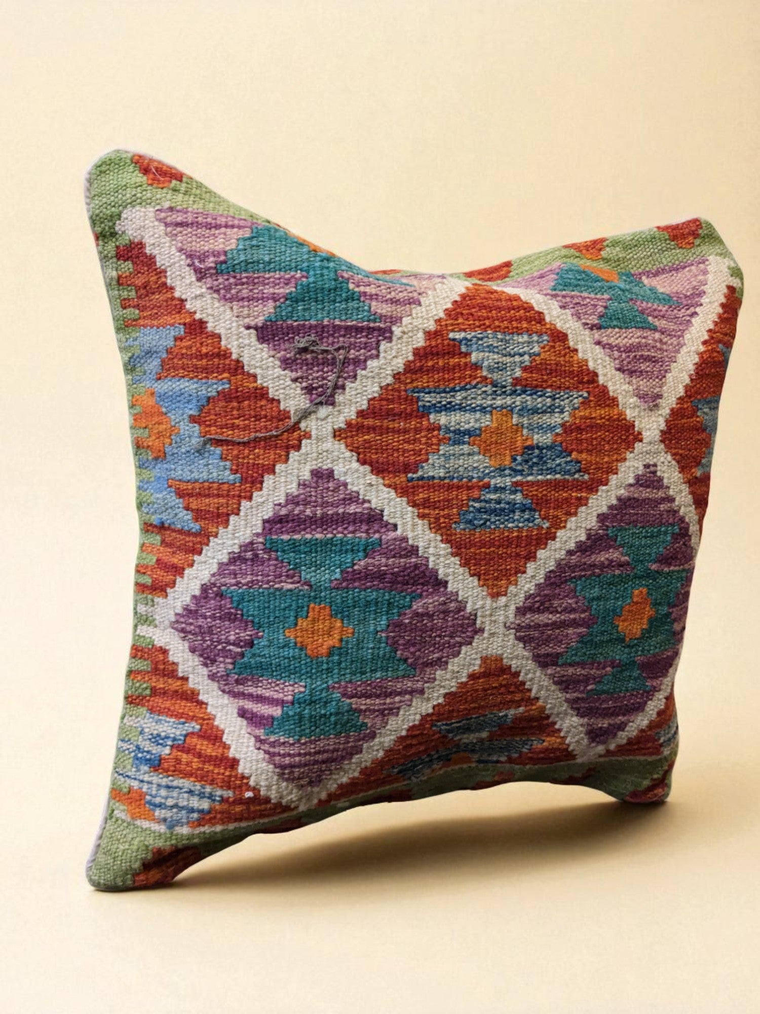 Afghan Kilim Cushion Cover - 50 x 50 cm