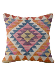 Afghan Kilim Cushion Cover - 45 x 45 cm