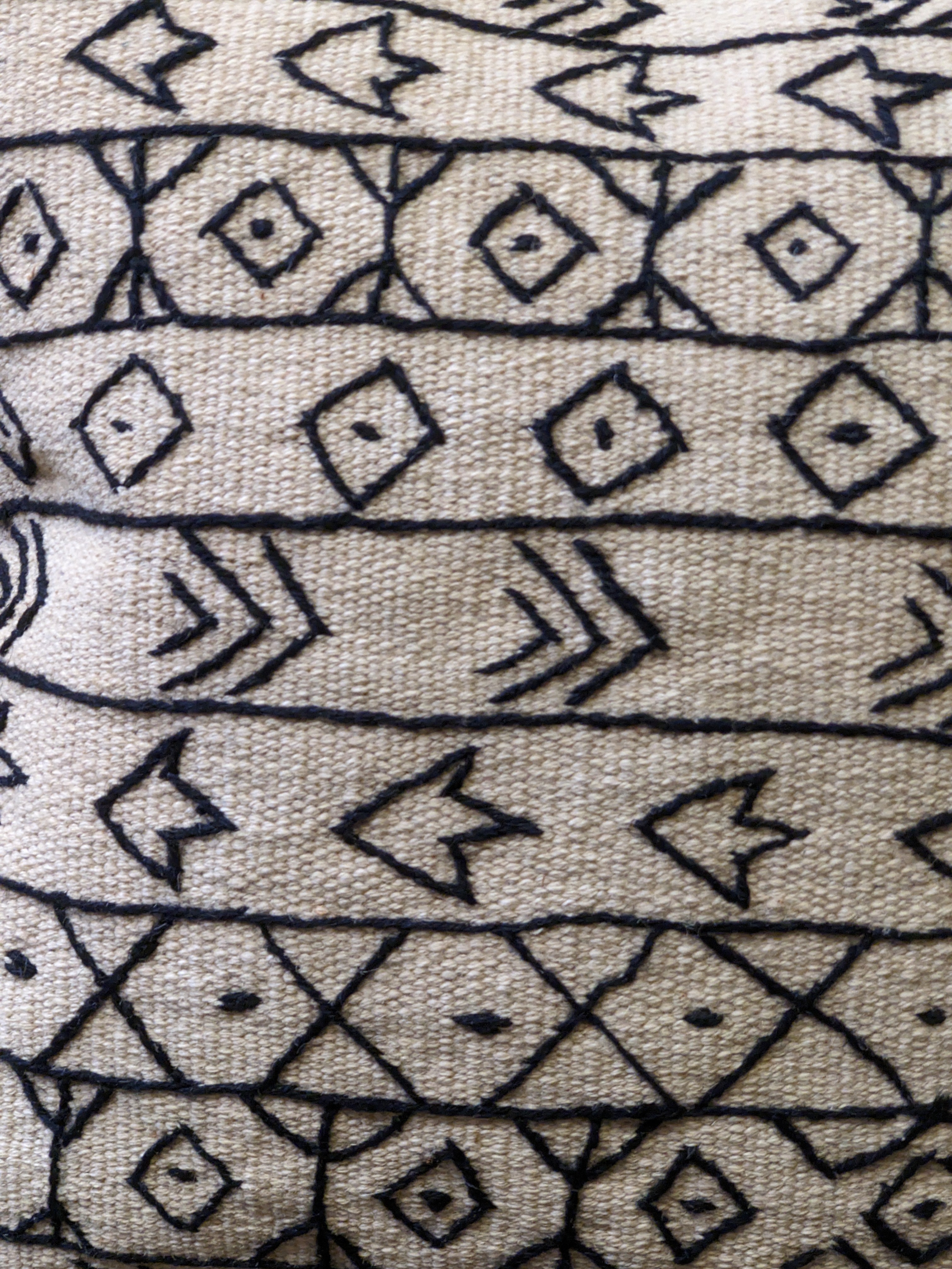 Suzani Hand Embroidered Cushion Cover - 45 x 45 cm