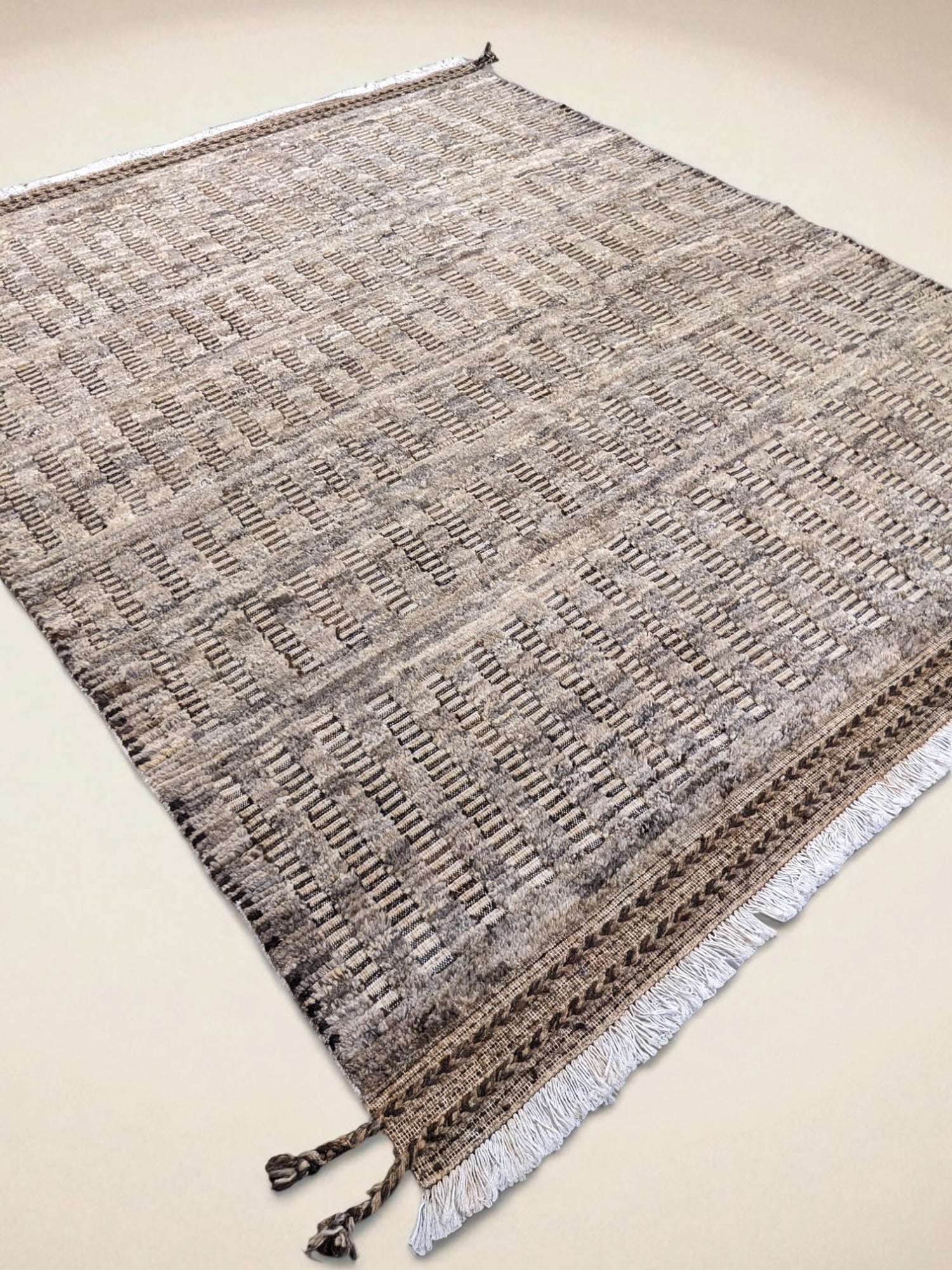 Sable Hand Knotted Rug - 300 × 239 cm