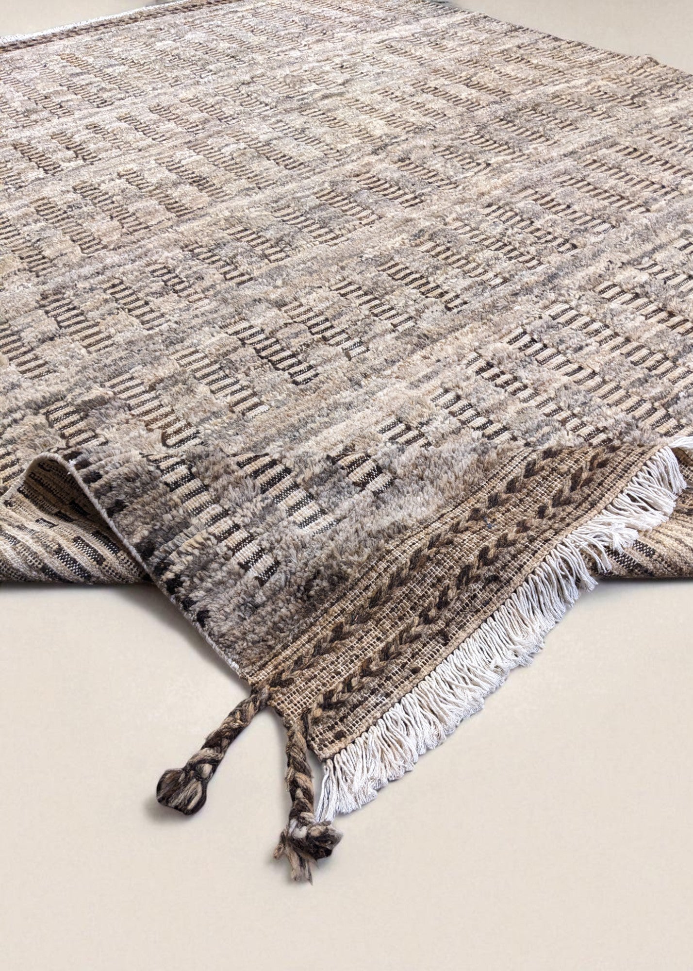 Sable Hand Knotted Rug - 300 × 239 cm