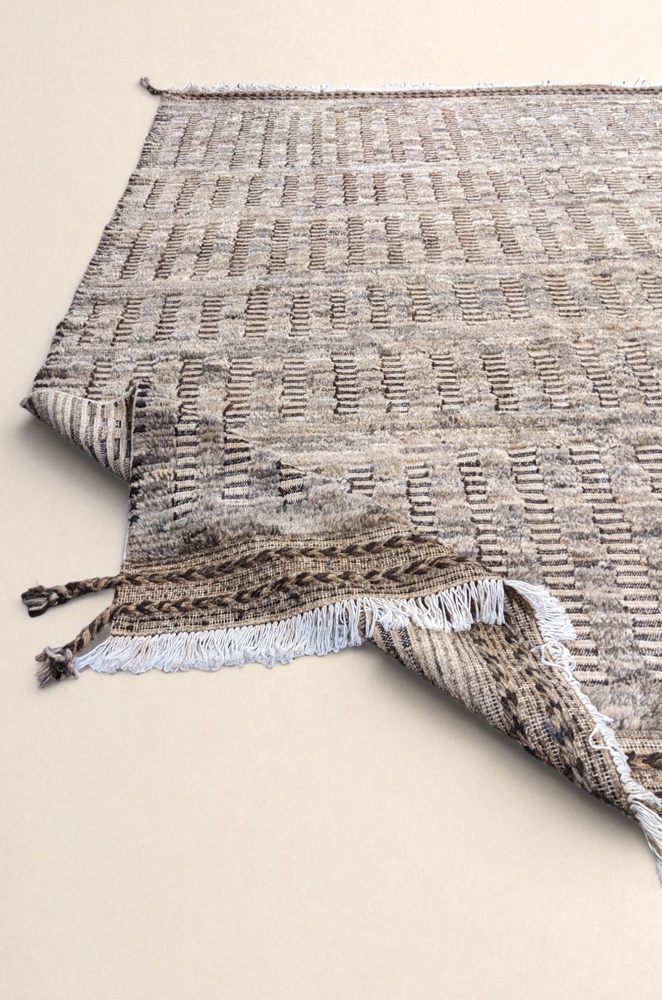 Sable Hand Knotted Rug - 300 × 239 cm